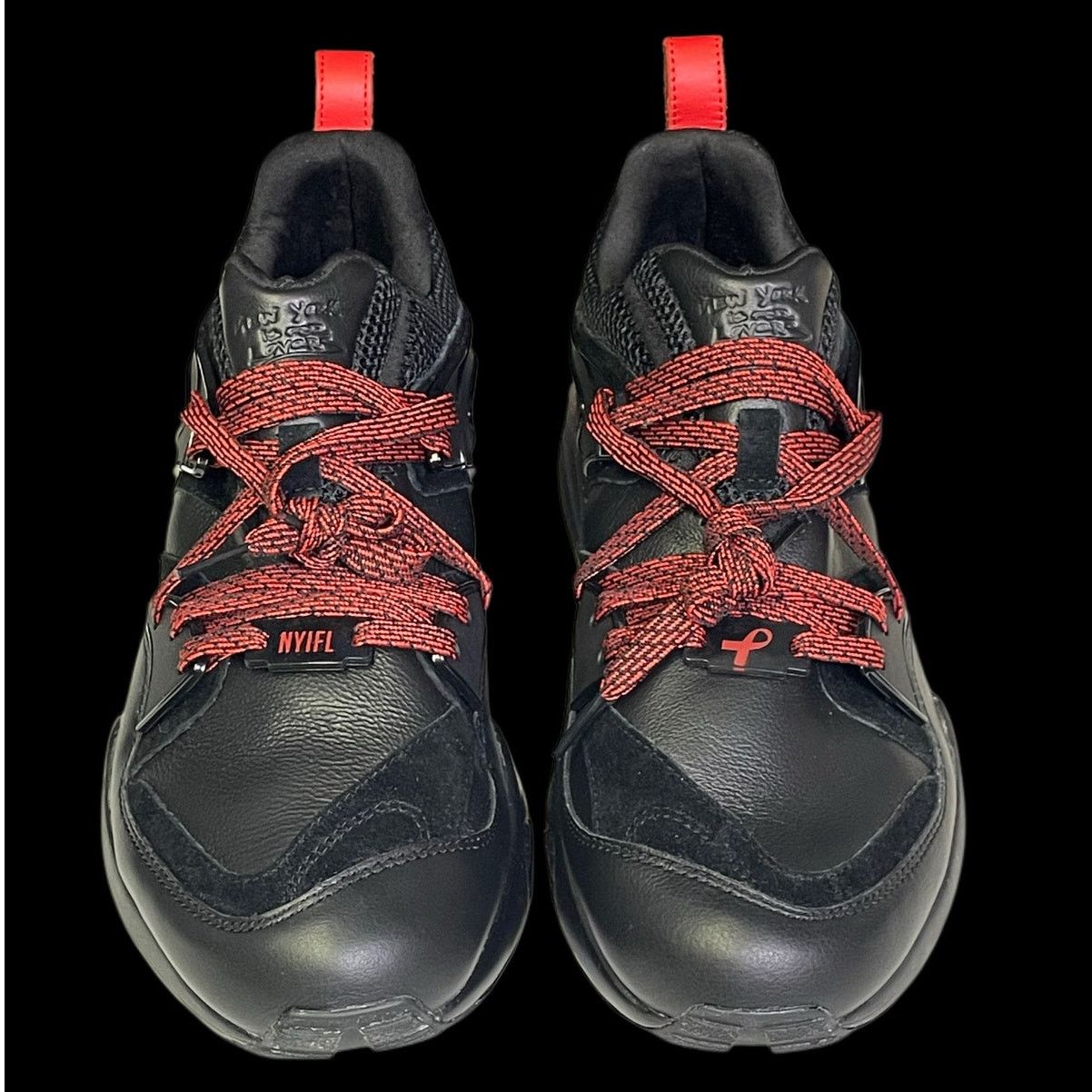 Puma Puma Blaze Of Glory Rise Lost Ones Black and Red Sneaker Size US 9 / EU 42 - 2 Thumbnail