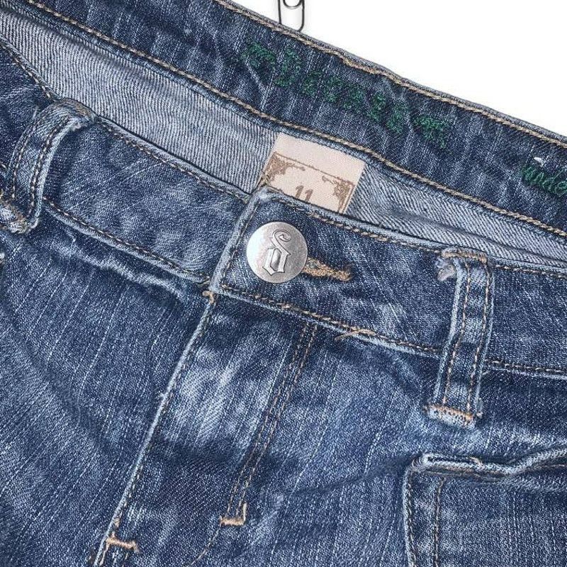 Decree Decree Denim Jean Shorts Bermuda Size 11 Women's Size 36" / US 14 / IT 50 - 6 Thumbnail