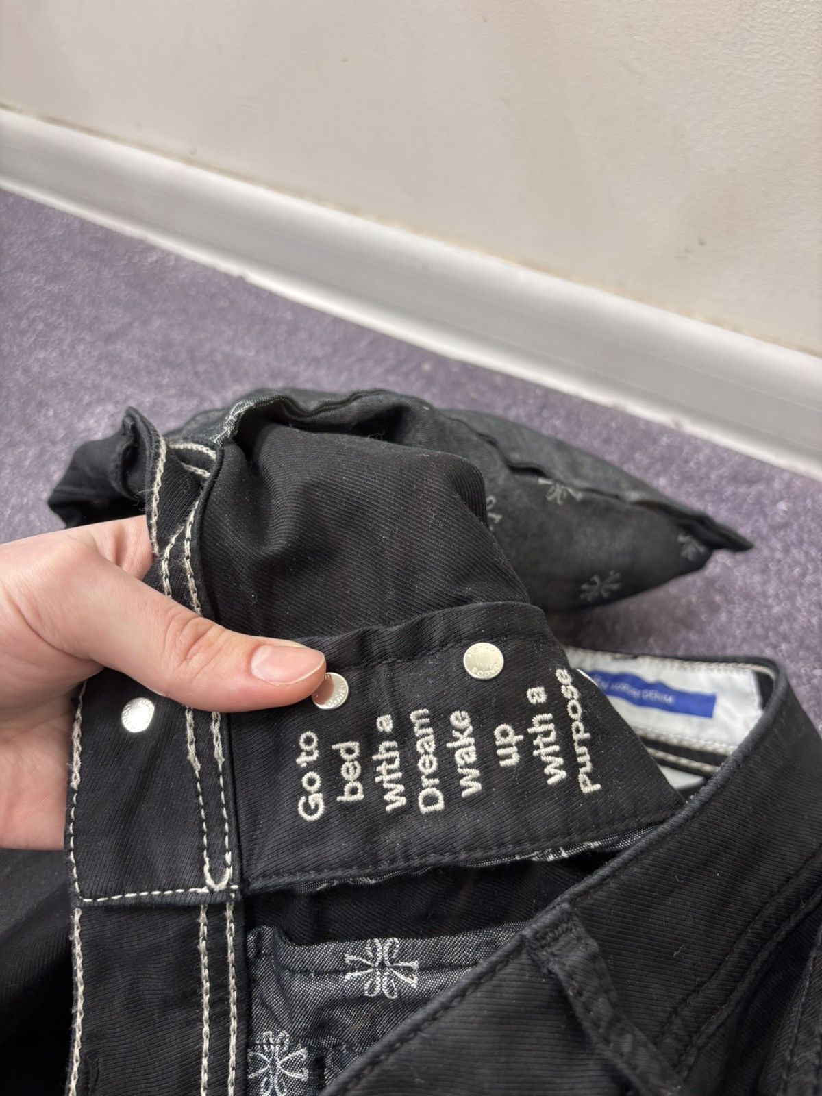 Jacob Cohen Jacob Cohen Men’s Black Cotton Blend Stretch Pants Jeans Size US 35 - 10 Thumbnail