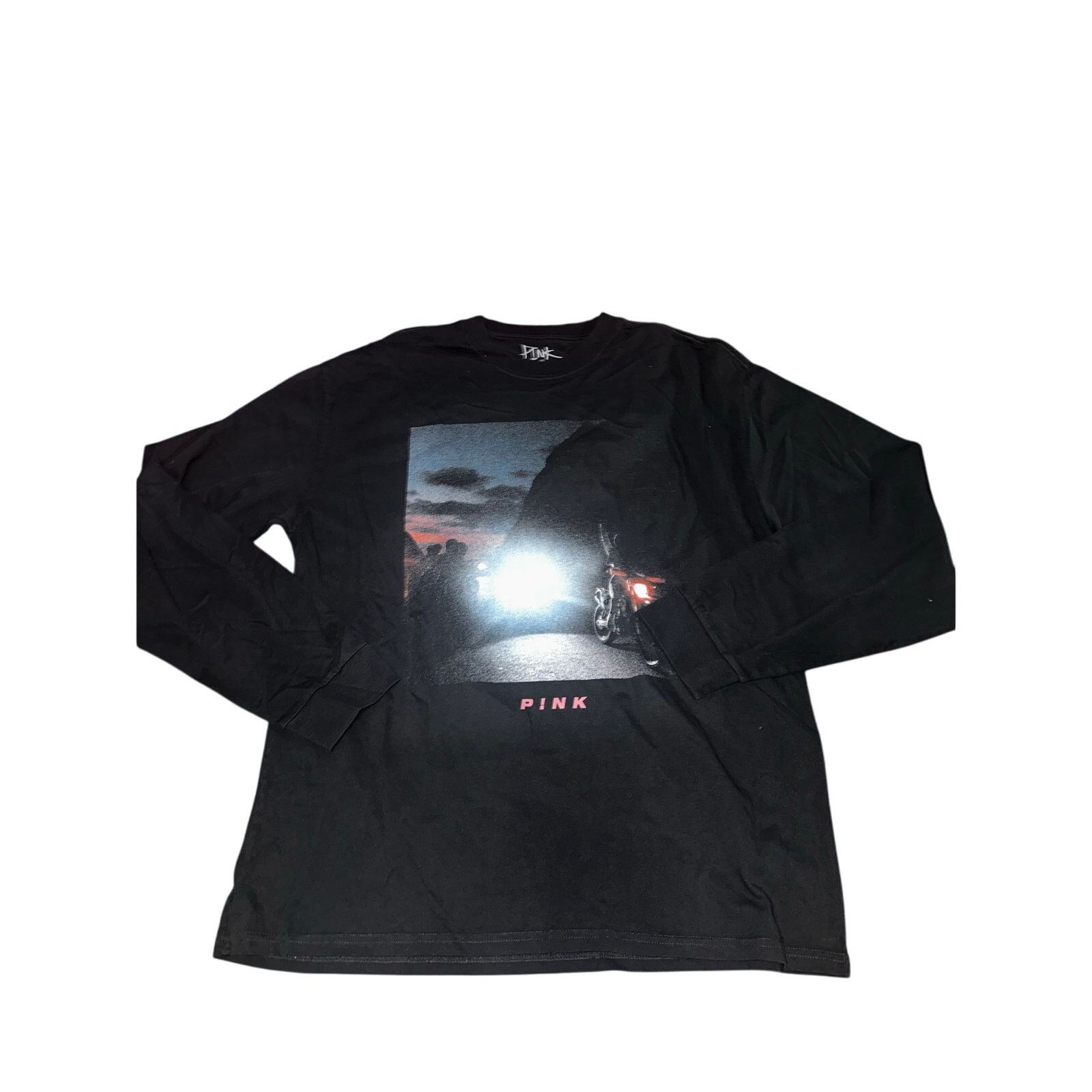 Pink Pink Trustfall Tour 2023 T-Shirt Long Sleeve Motorcycle Size US XL / EU 56 / 4 - 1 Thumbnail