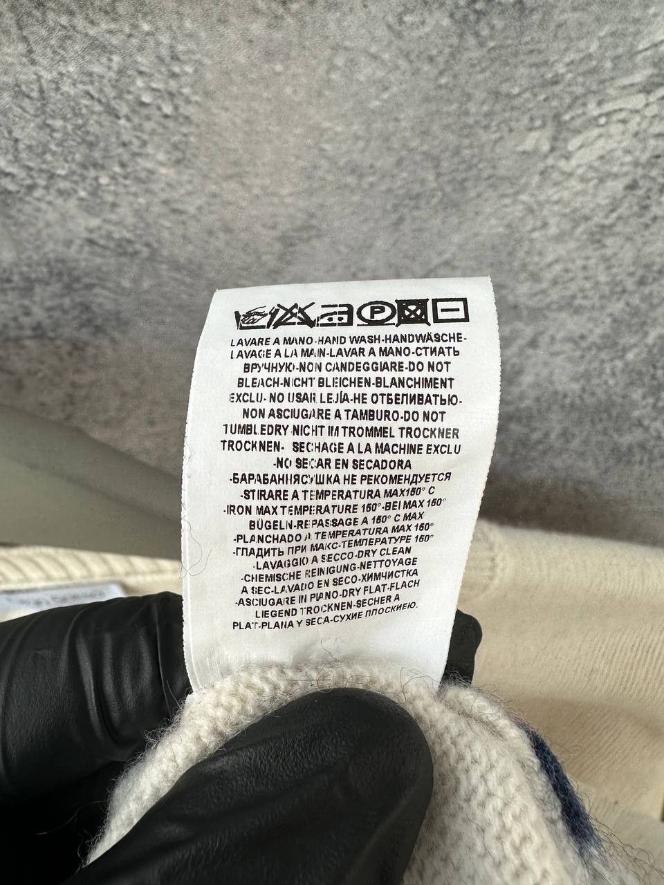 Gran Sasso Gran Sasso Wool Cashmere Blend Stripes Oversized Sweater Size L / US 10 / IT 46 - 15 Thumbnail