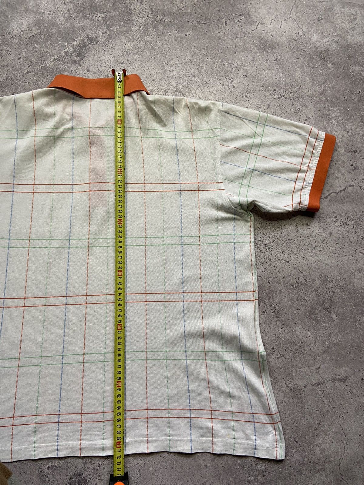 Balenciaga BALENCIAGA Paris Vintage Striped Polo Shirt Size US XXL / EU 58 / 5 - 13 Thumbnail