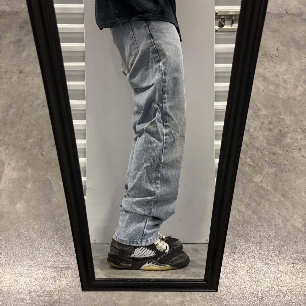 Japanese Brand × Vintage Crazy Vintage Y2K/2000s Light Wash Essential Denim Jeans! Size US 29 - 2 Thumbnail