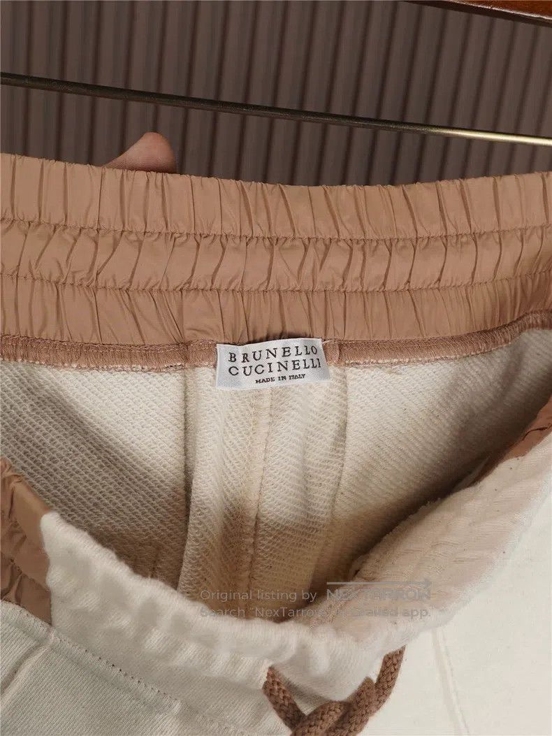 Brunello Cucinelli Brunello Cucinelli size L Men's Island Cotton Drawstring Sp Size US 26 / EU 42 - 6 Thumbnail