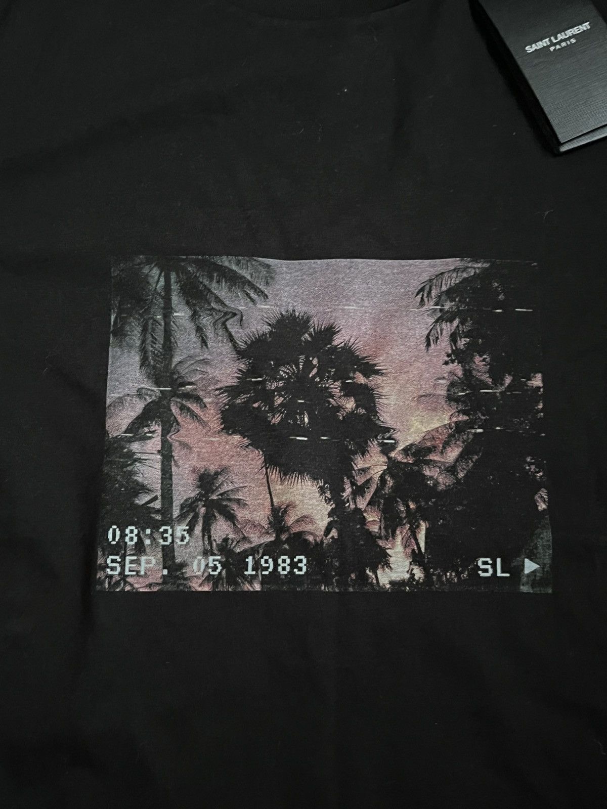 Saint Laurent Paris Saint Laurent Paris SS21 VHS Sunset tee Size US L / EU 52-54 / 3 - 2 Thumbnail