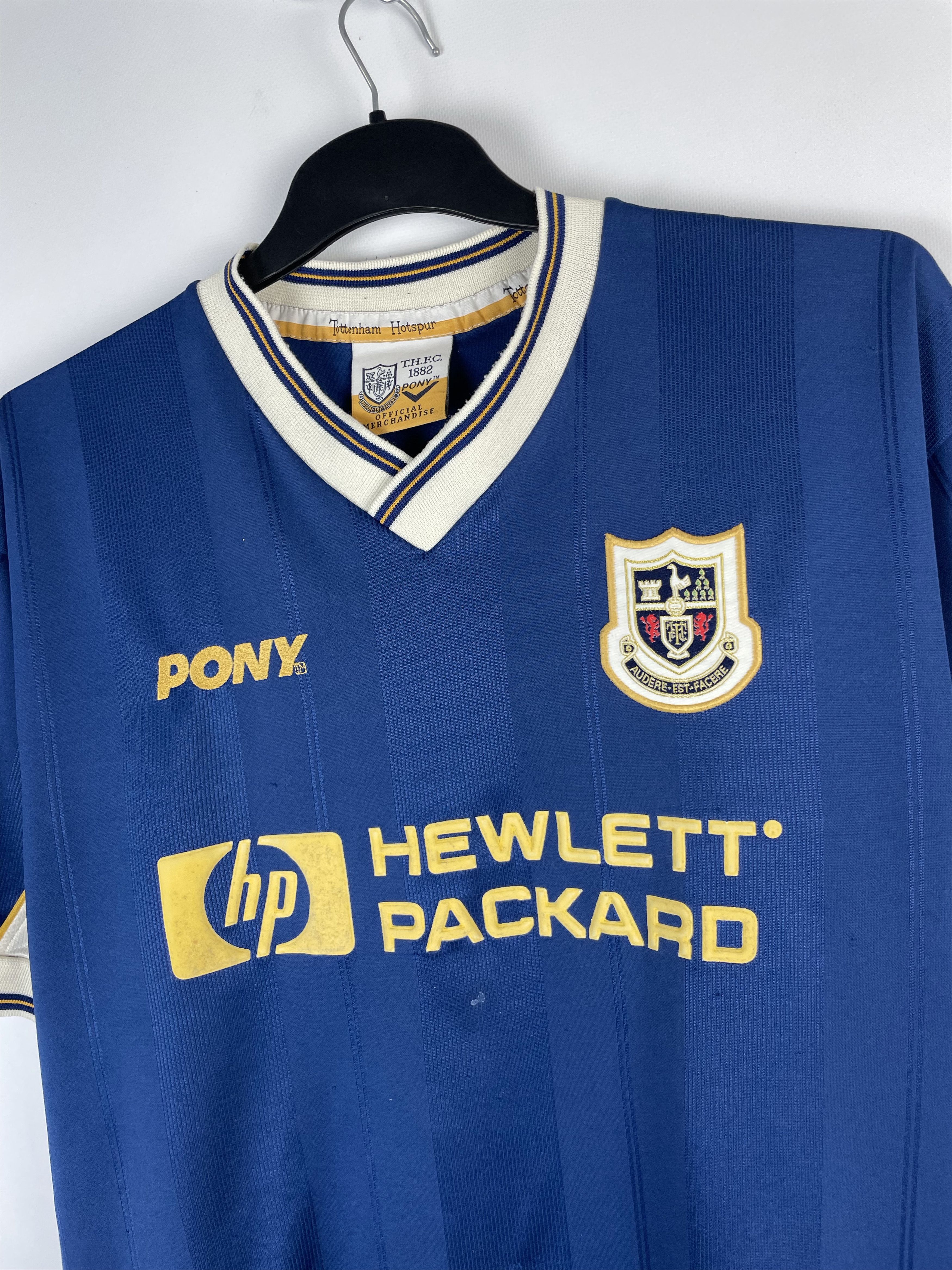 PONY Vintage Tottenham Hotspur 1997-98 Away T-shirt Jersey Size US M / EU 48-50 / 2 - 4 Thumbnail