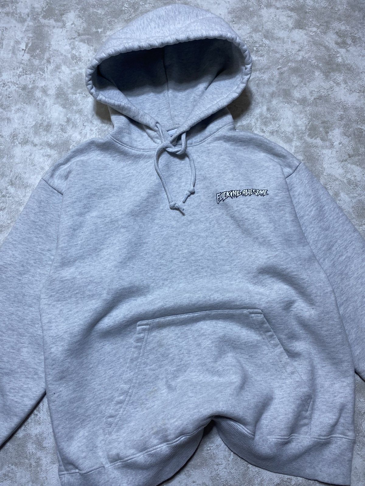 Fucking Awesome Facking Awesome Faces Grey Hoodie Size US M / EU 48-50 / 2 - 2 Thumbnail
