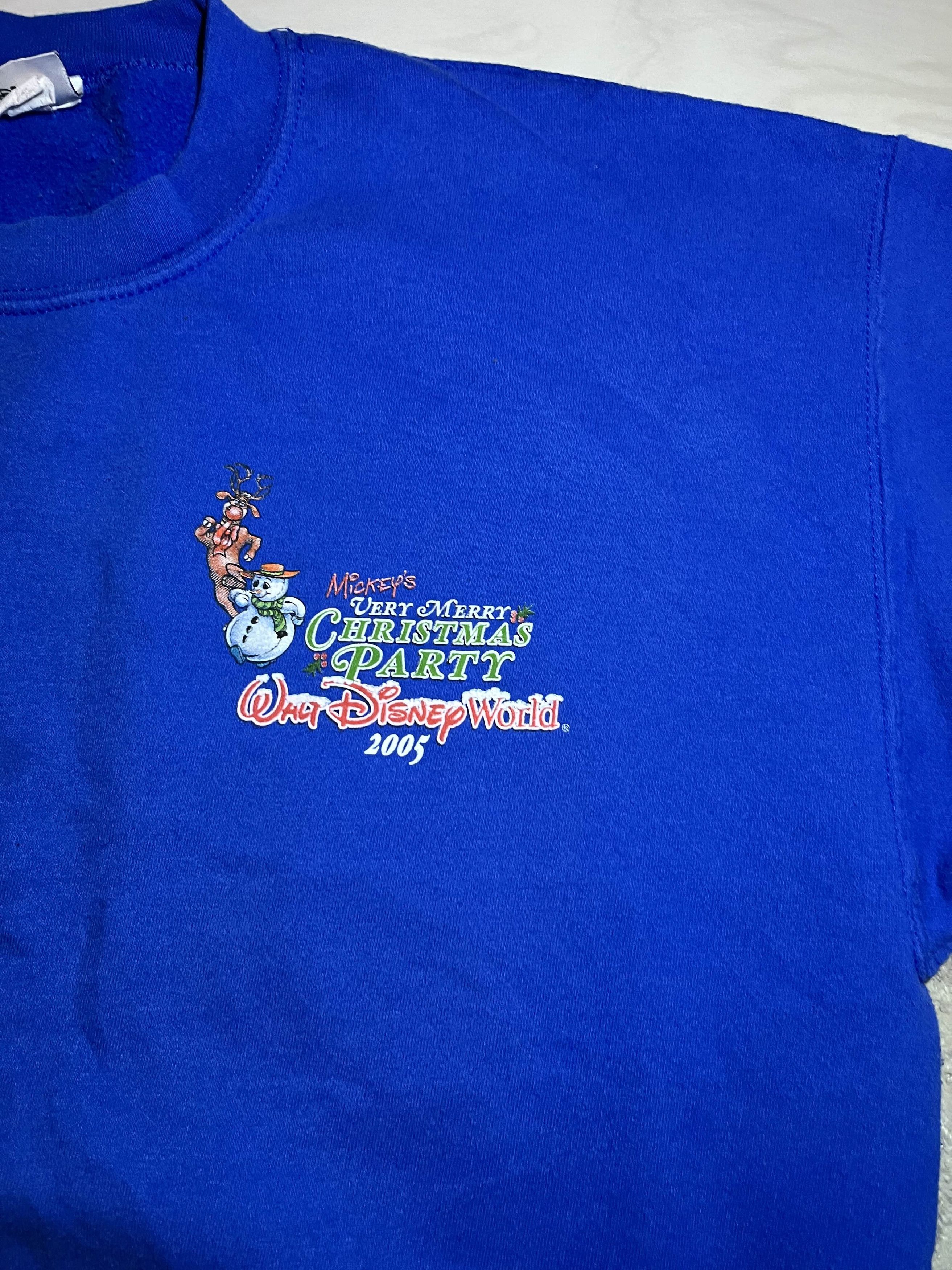 Disney × Mickey Mouse × Vintage Y2K Walt Disney World Very Merry Christmas Party 2005 Size US XL / EU 56 / 4 - 3 Thumbnail