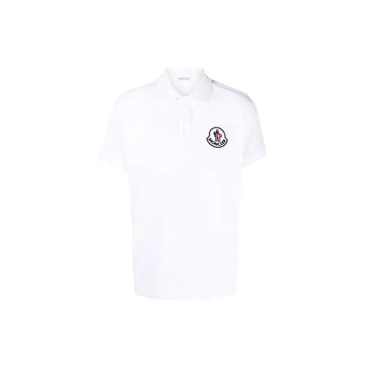 Moncler Moncler SS22 Logo Casual Short-Sleeve Polo Size US XL / EU 56 / 4 - 1 Thumbnail