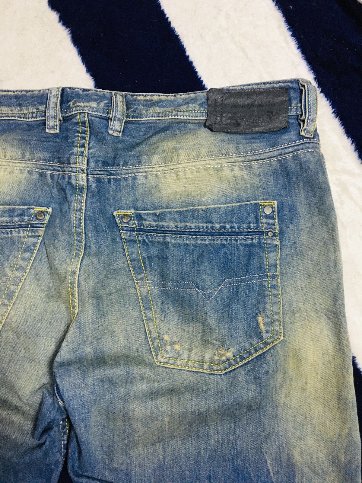 Diesel Diesel Distressed Jeans (16) Size US 37 - 4 Thumbnail