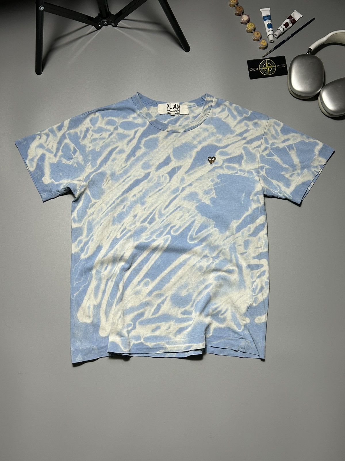 Comme Des Garcons Play Custom Play Comme Des Garcons T Shirt Grailed