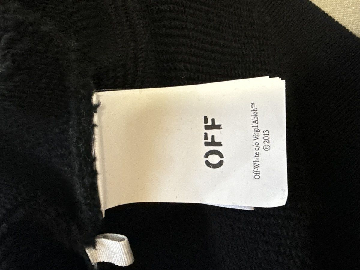 Off-White 🏈 Football-print cotton hoodie