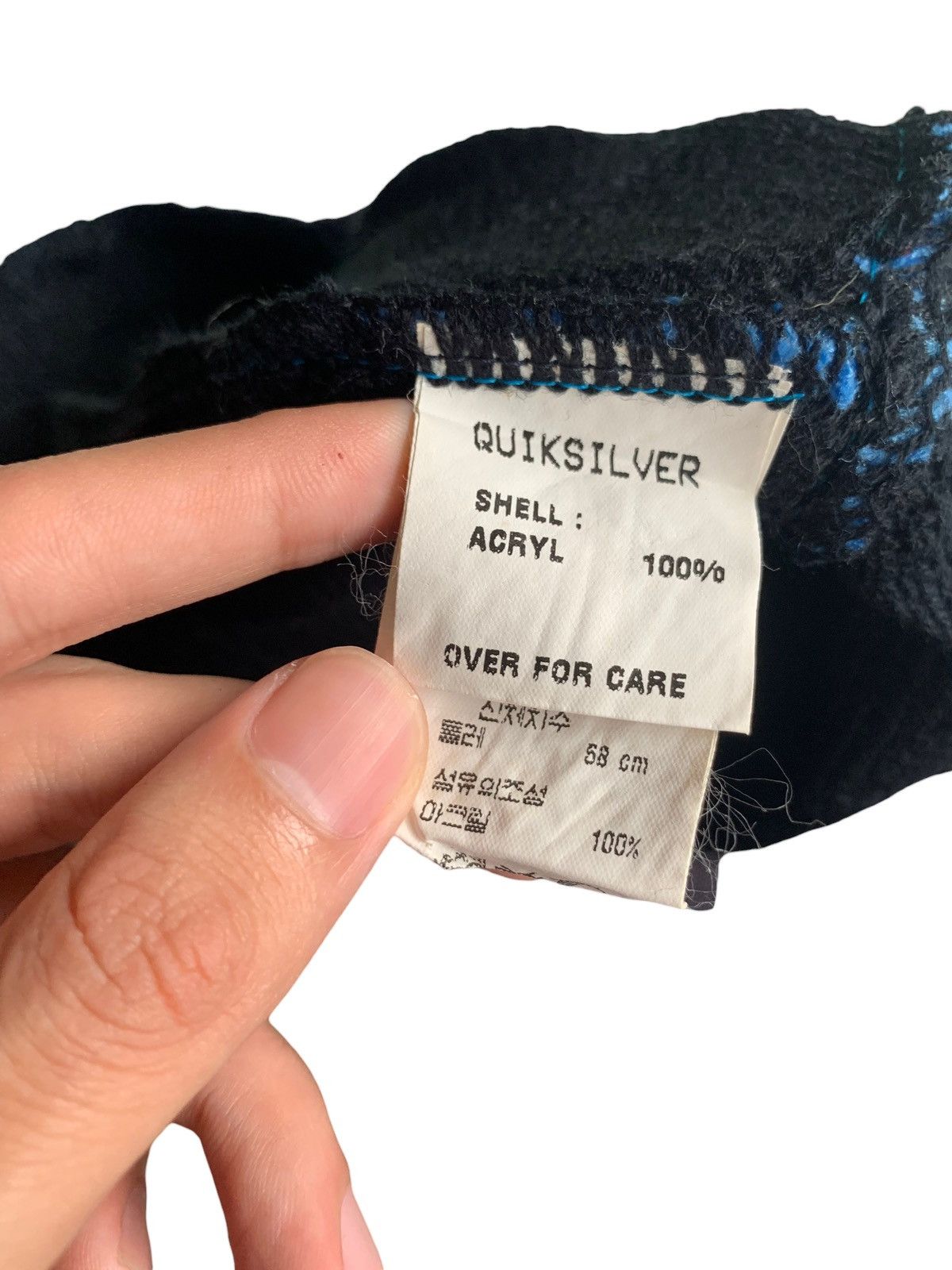 Japanese Brand × Kapital × Vintage Vintage Quiksilver Knitted Winter Sessions Beanie Hats Size ONE SIZE - 8 Thumbnail