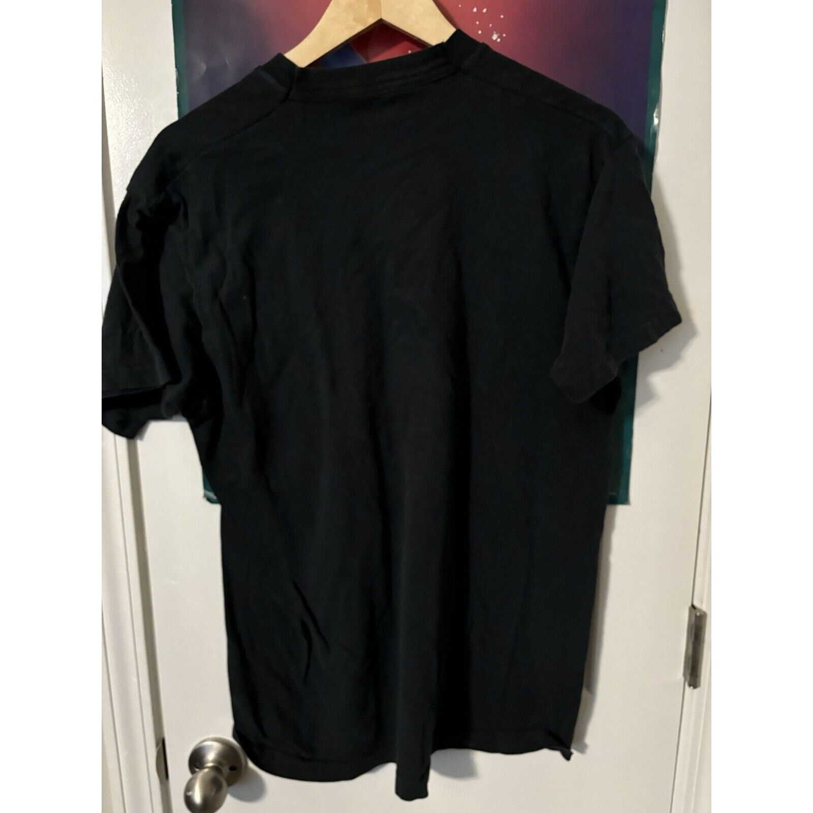 Other Vintage Faded Black Blank Shirt Size Unknown Brand Unknown Size US L / EU 52-54 / 3 - 7 Thumbnail