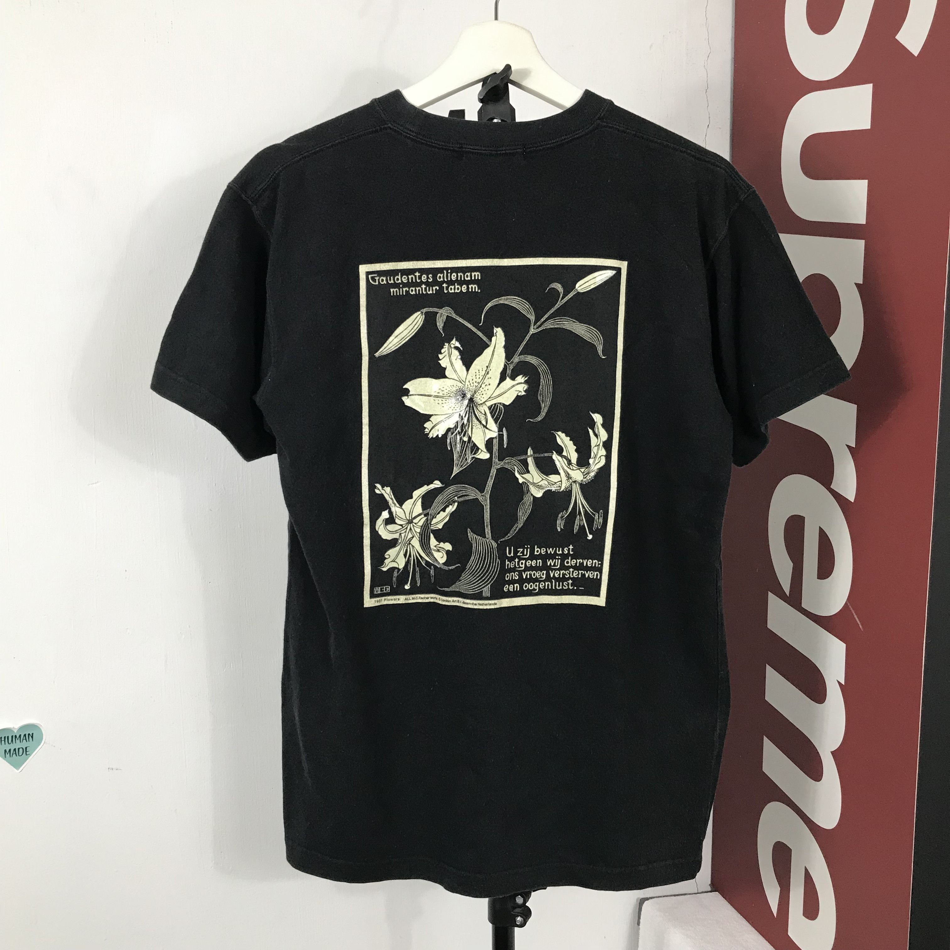 Arts & Science M.C. Escher Cordon Art Works flower Vintage Tee Size US M / EU 48-50 / 2 - 1 Thumbnail