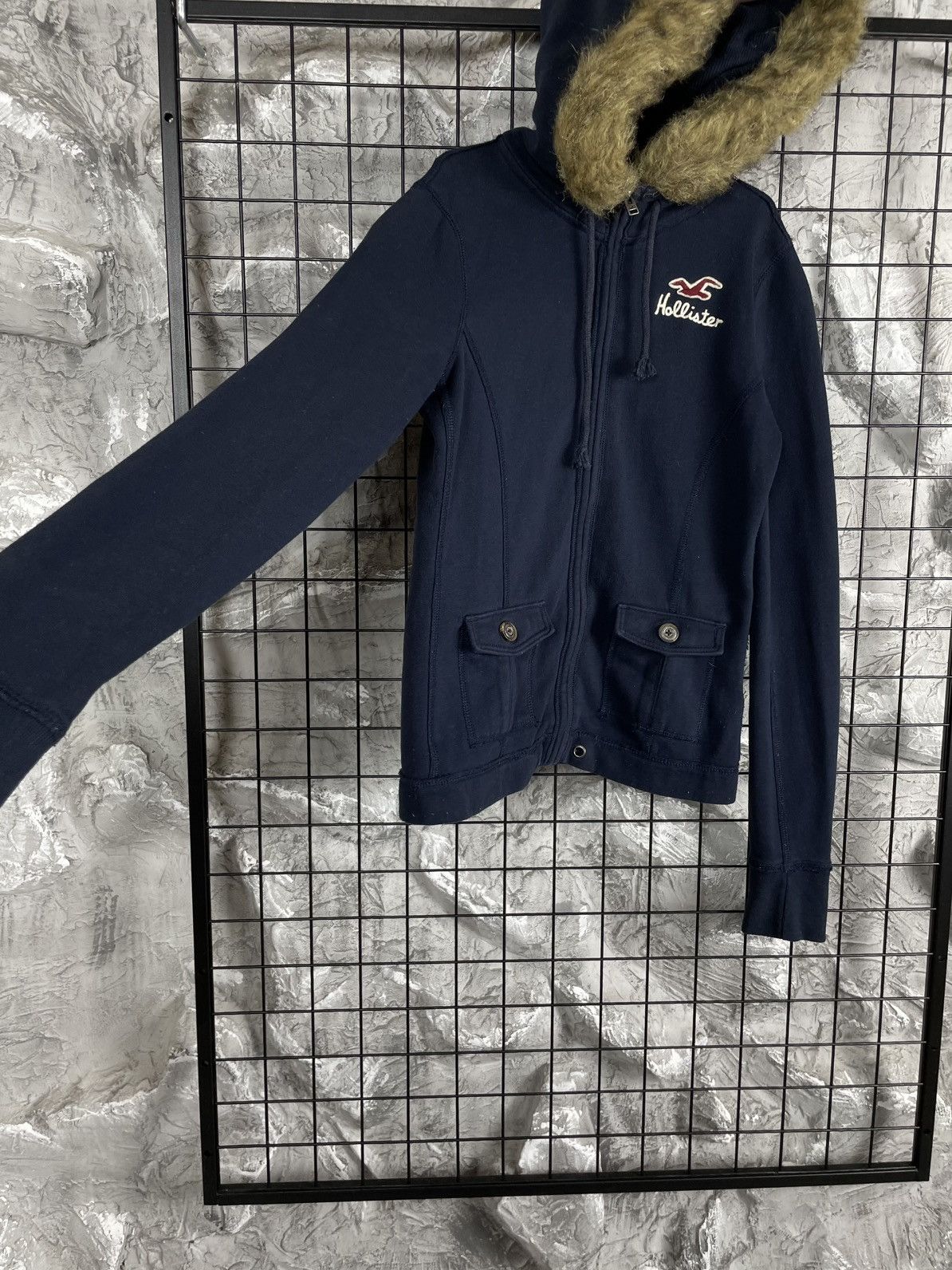 If Six Was Nine Hollister Y2K Fur Hoodie Japanese LGB Hysteric Glamour Style Size US S / EU 44-46 / 1 - 7 Thumbnail
