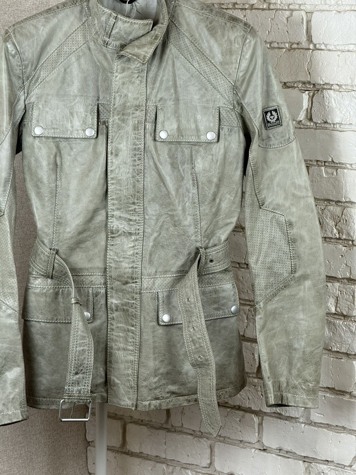 Belstaff Belstaff Trialmaster Gold Label Motorcycle Leather Jacket Size L / US 10 / IT 46 - 3 Thumbnail