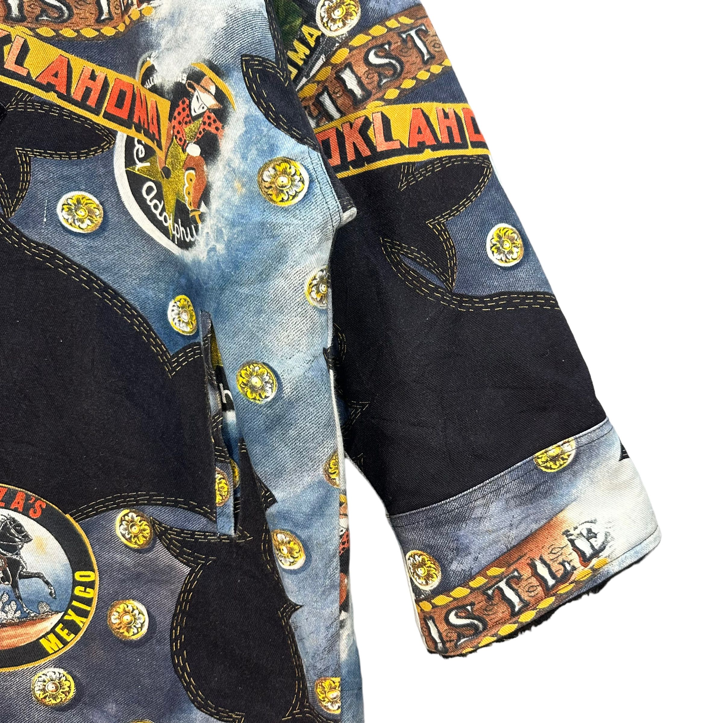 Vintage LUV TRICOT FULLPRINT SHERPA DUFFLE COAT #8294-002 Size M / US 6-8 / IT 42-44 - 5 Thumbnail