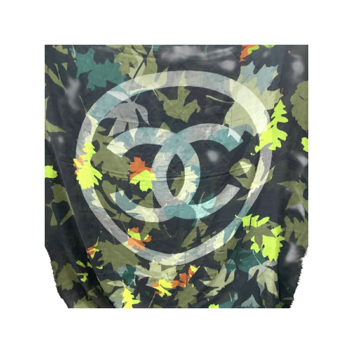 Chanel Chanel Chanel Cashmere Large Scarf Textile Scarf DUTY FREE for USA Size ONE SIZE - 1 Thumbnail