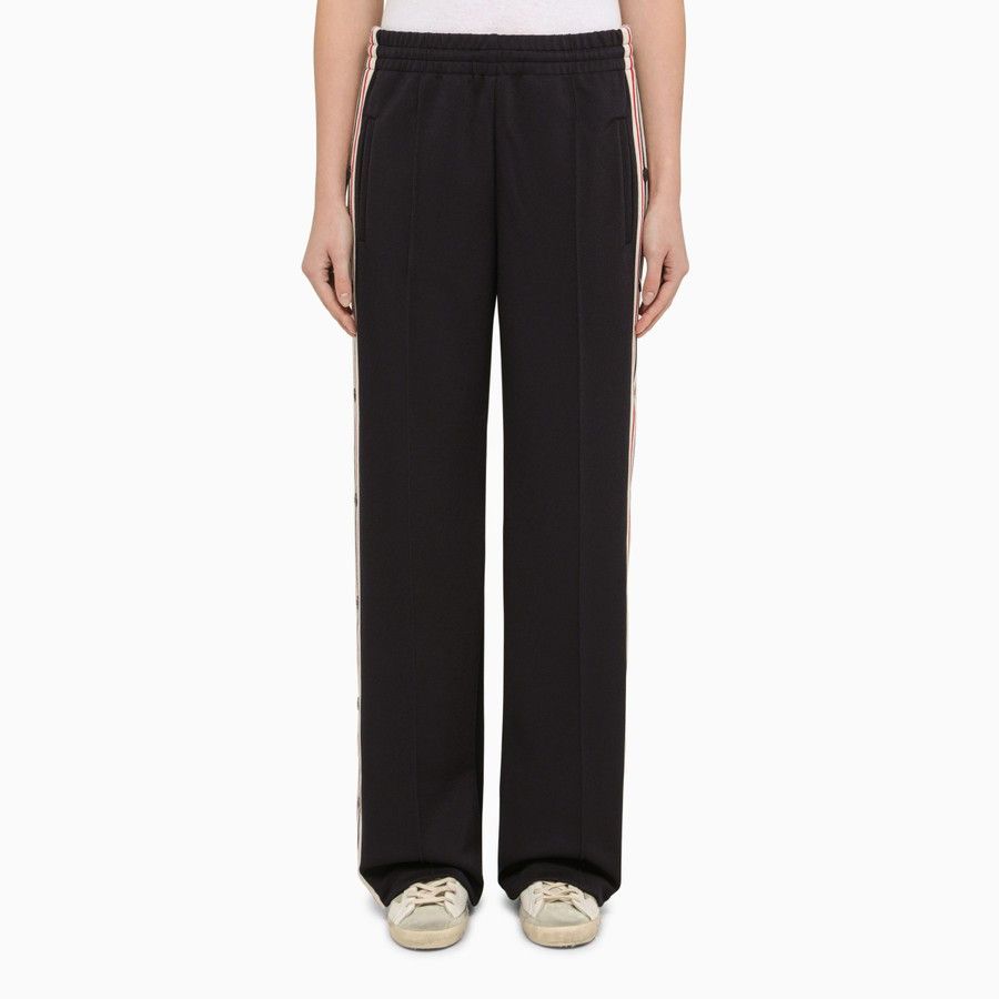 Golden Goose o1d2blof0824 Sports Trousers With Side Band in Black Size 28" / US 6 / IT 42 - 1 Thumbnail