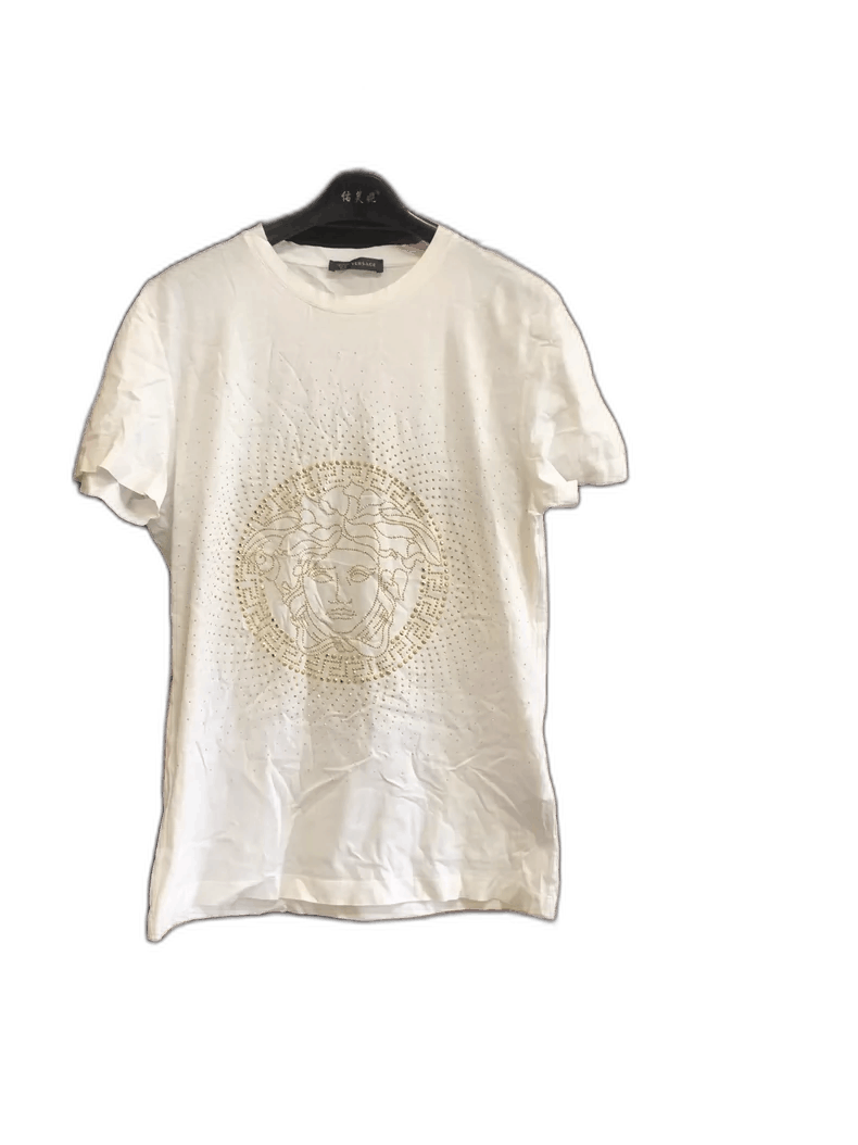 Versace Versace T-Shirt with Decorative Elements Size US M / EU 48-50 / 2 - 1 Thumbnail