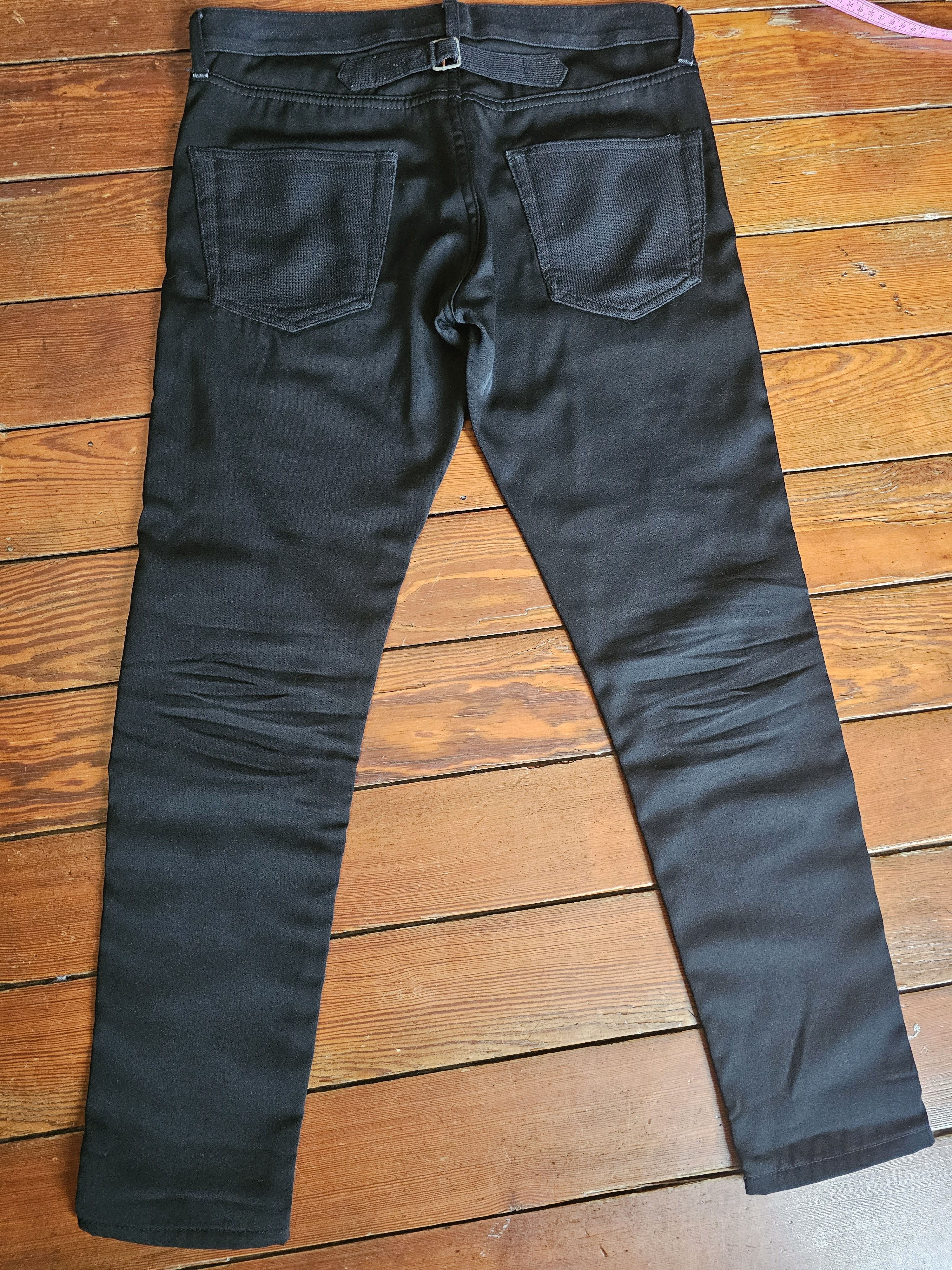 Junya Watanabe Boro patchwork Junya Watanabe man black half denim half wool Size US 30 / EU 46 - 2 Thumbnail