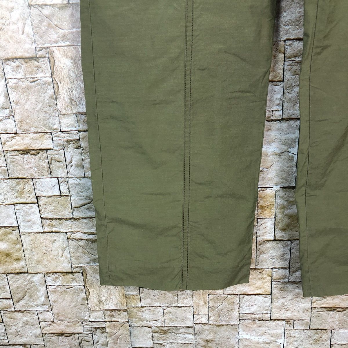Japanese Brand All Ror You Green Cargo Multipocket Pants #A604 Size 28" / US 6 / IT 42 - 11 Thumbnail