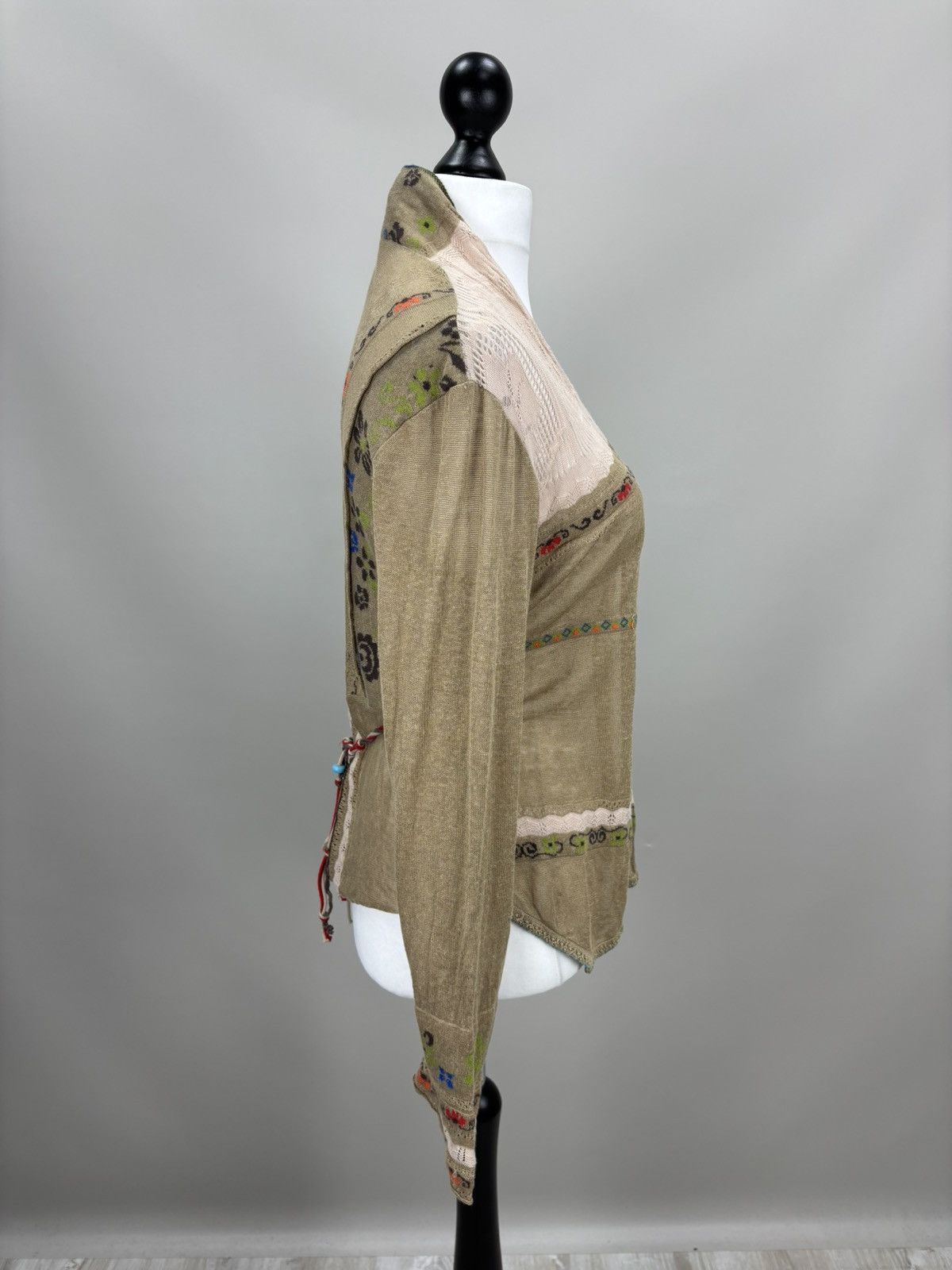 Other Womens cape cardigan IVKO Size 40 Color Brown Size M / US 6-8 / IT 42-44 - 6 Thumbnail