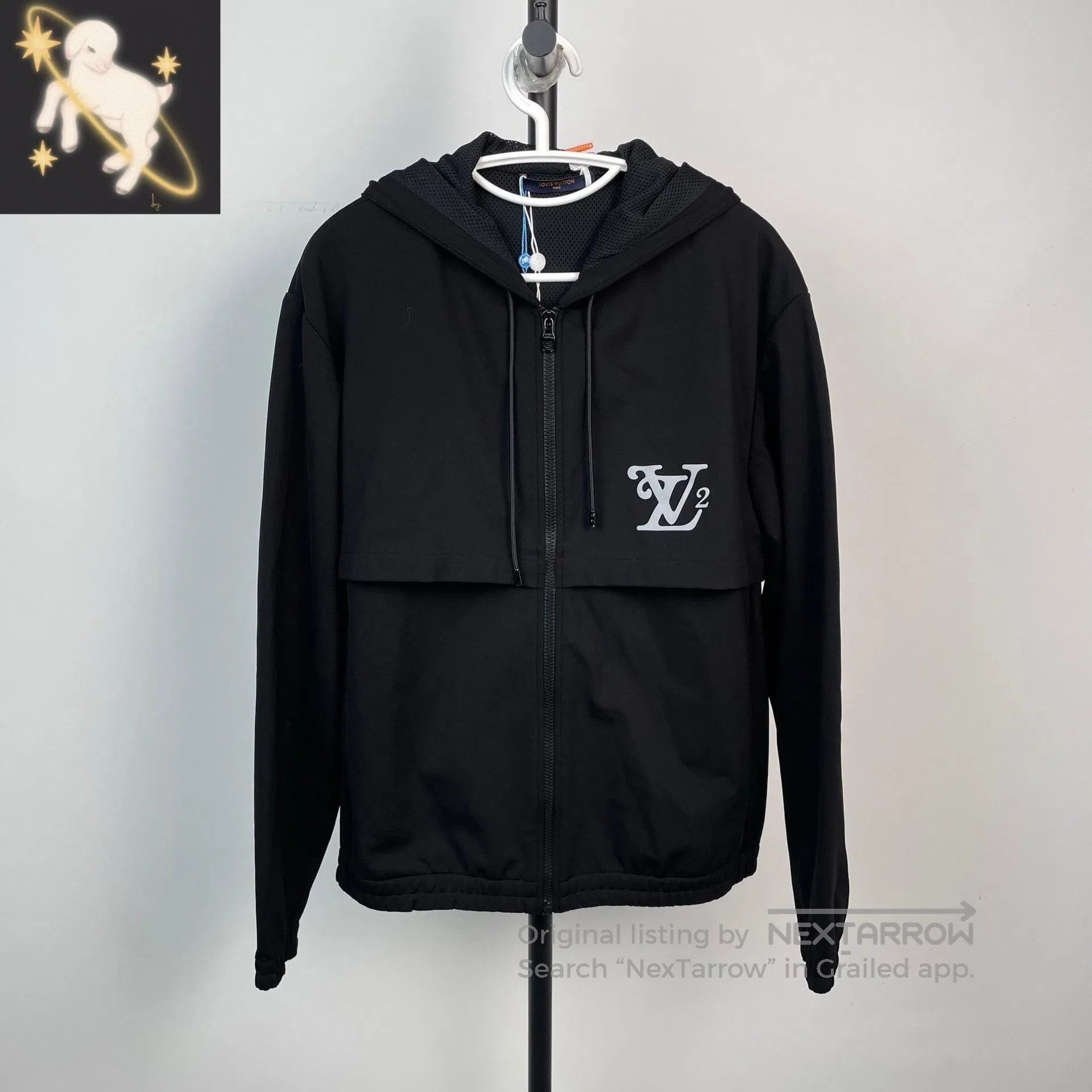 Louis Vuitton Louis Vuitton 3M Reflective Logo Hooded Jacket| Size US S / EU 44-46 / 1 - 1 Thumbnail