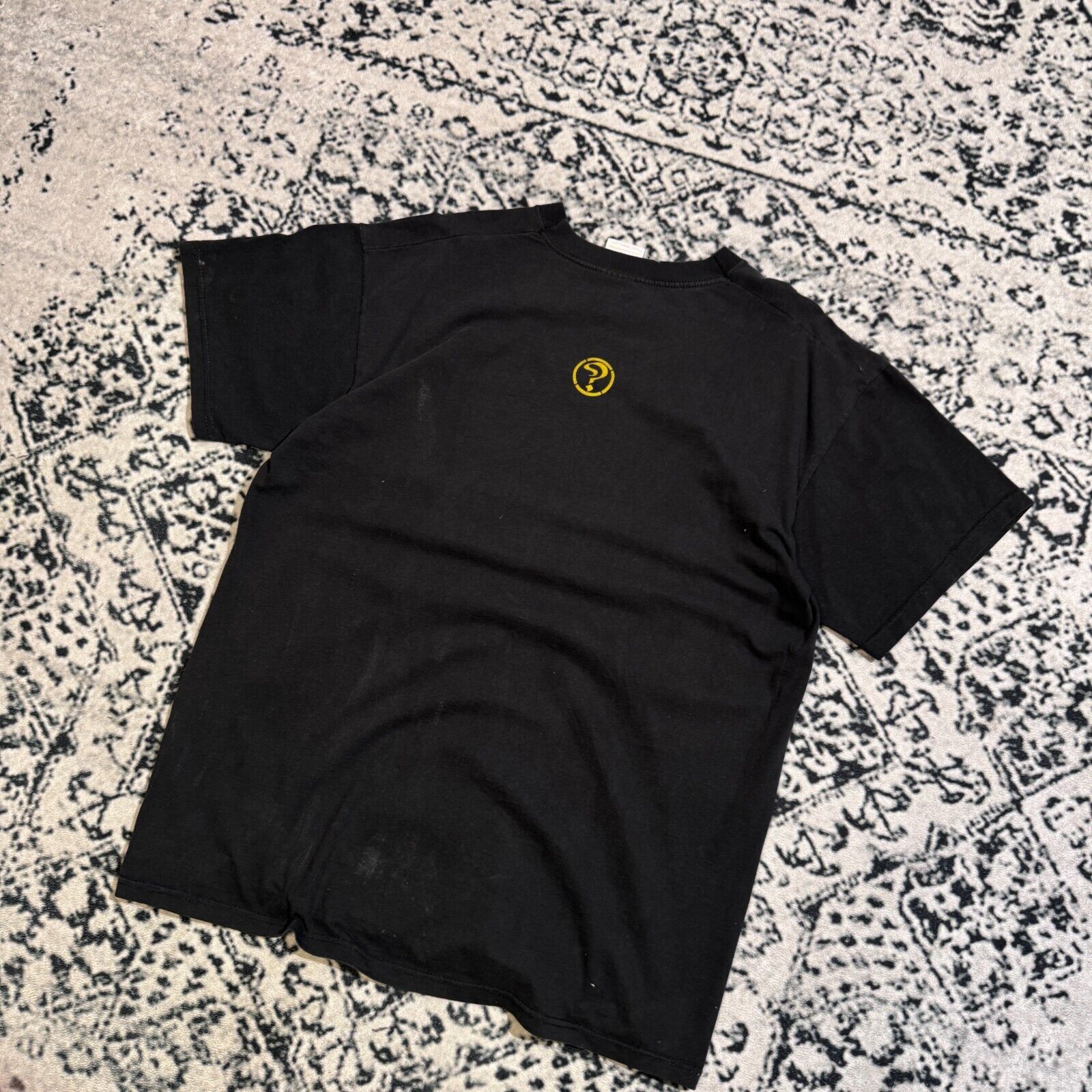 Vintage Vintage Black Cotton T-Shirt Size L Shandon Y2K 69 Team Size US L / EU 52-54 / 3 - 12 Thumbnail