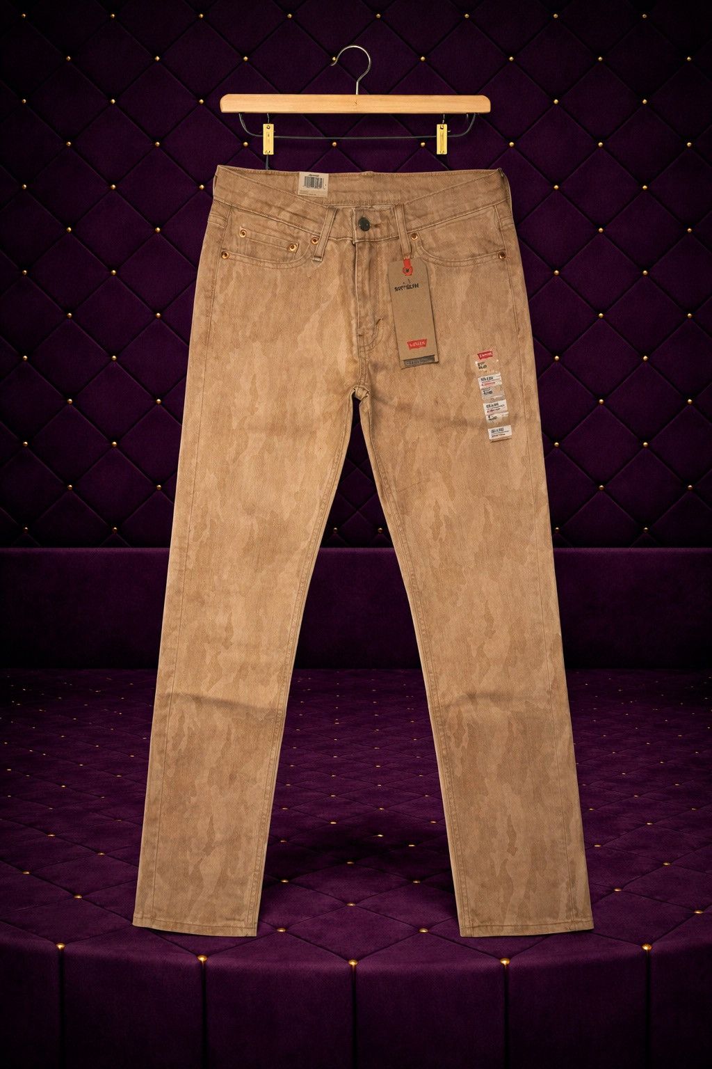 Other TAN SUEDE STRAIGHT LEG CHINO PANTS Size US 32 / EU 48 - 1 Preview