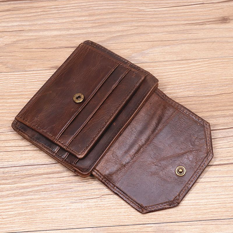 Japanese Brand Leather vintage wallet Size ONE SIZE - 4 Thumbnail