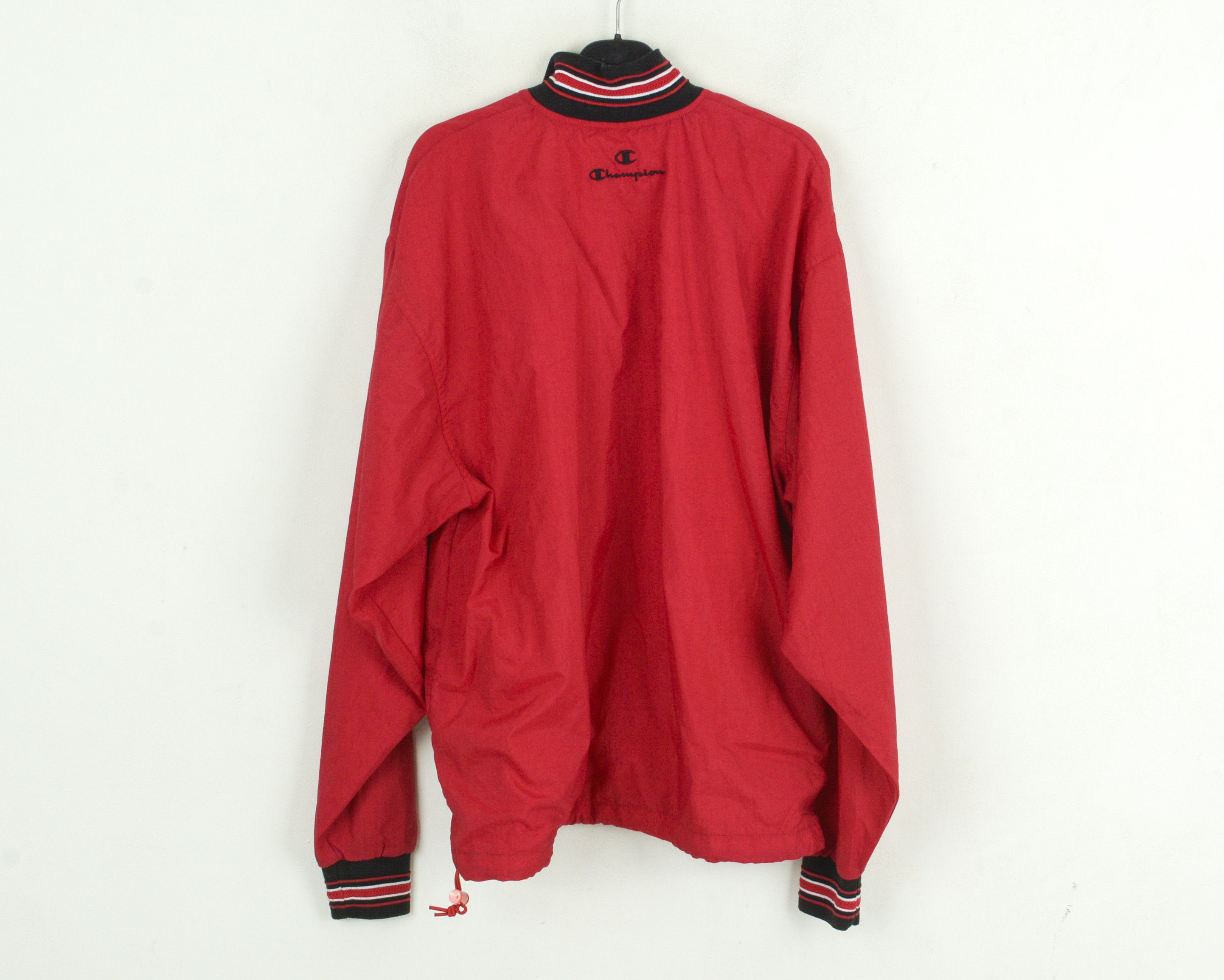 Champion OHIO STATE Buckeyes M Windbreaker Jacket Coat Nylon zip neck Size US M / EU 48-50 / 2 - 8 Thumbnail