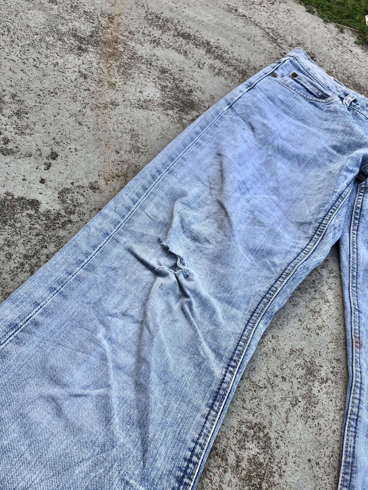 Lee FLARED DISTRESSED DENIM BY LEE Size US 30 / EU 46 - 3 Thumbnail