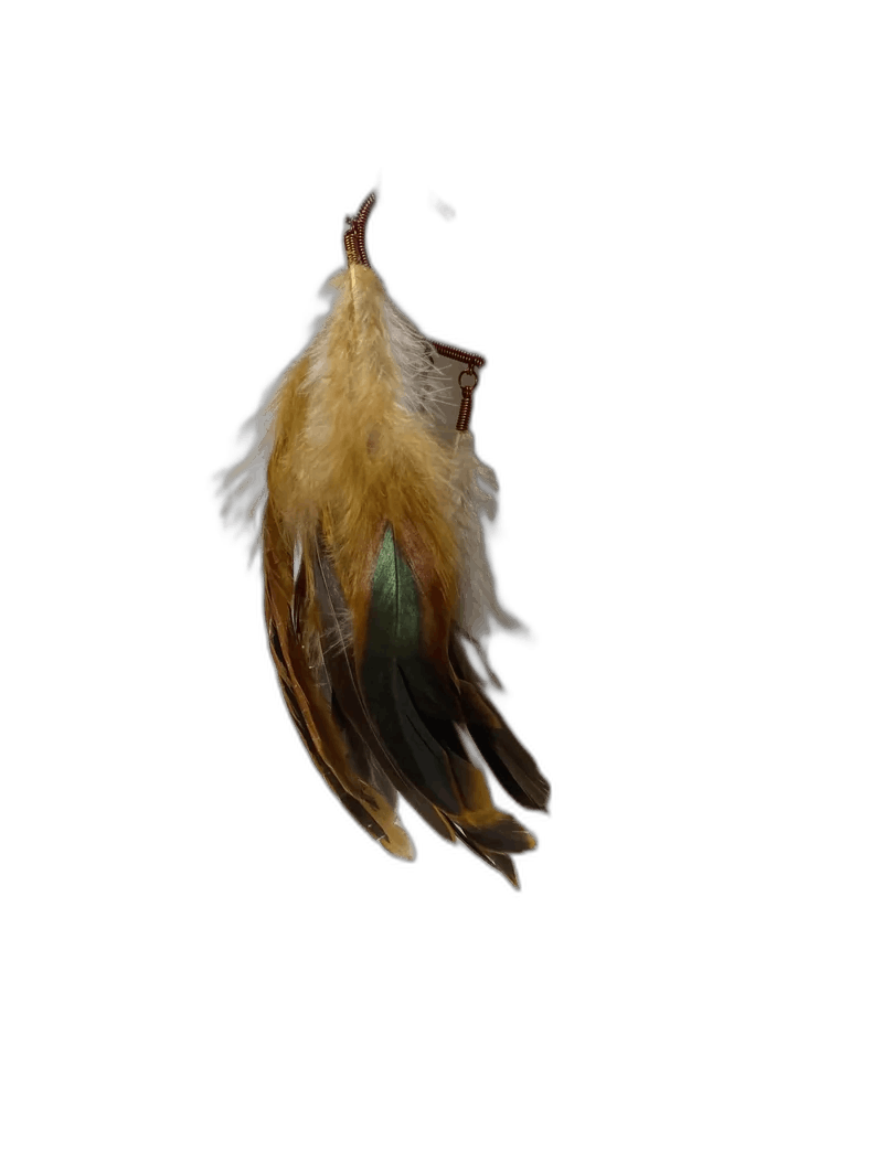 Anonymous Club Anni Jurgenson Handmade Feather Earrings Size ONE SIZE - 1 Thumbnail