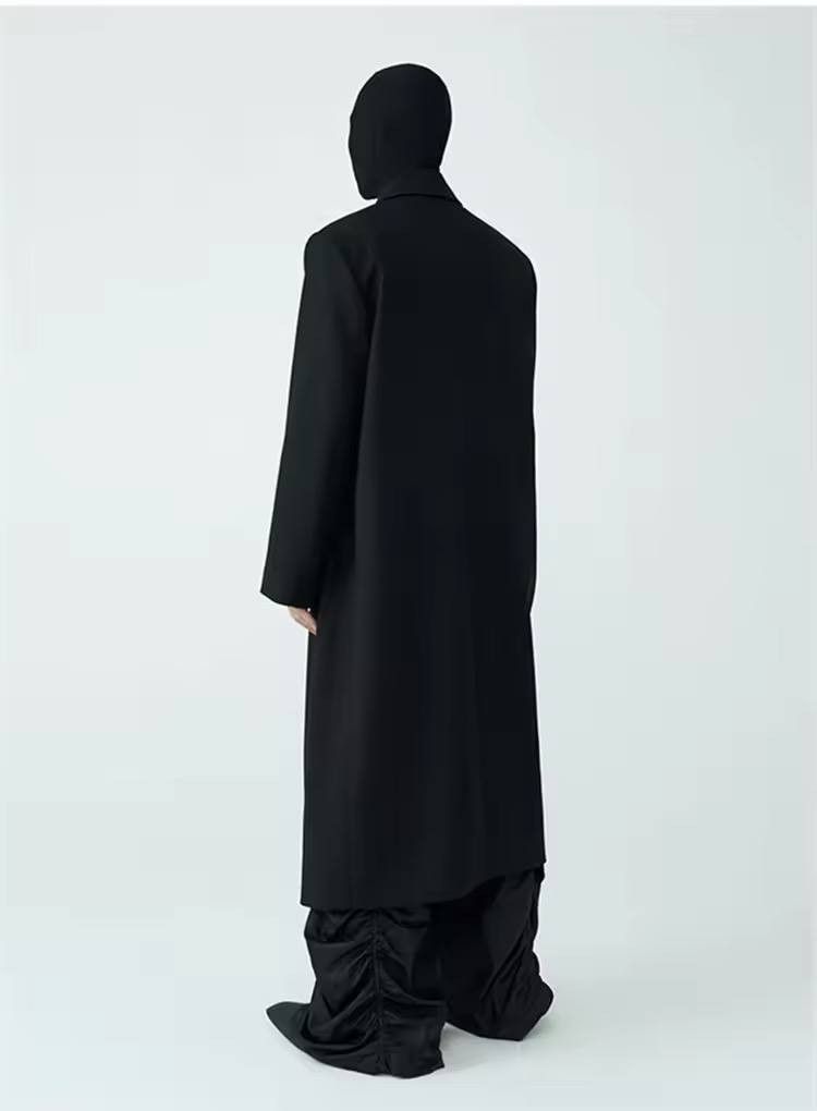 Japanese Brand × Vintage designer high quality buttonless coat Size US XL / EU 56 / 4 - 2 Thumbnail