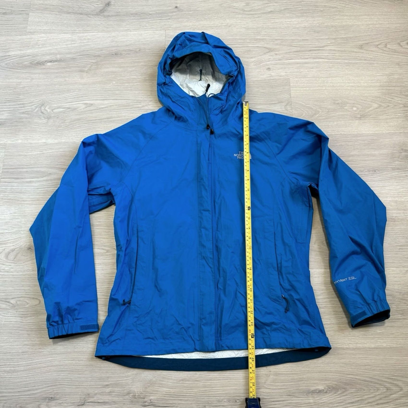 The North Face The North Face Hyvent 2.5L Rain Jacket Shell Blue Medium Womens Size M / US 6-8 / IT 42-44 - 3 Thumbnail