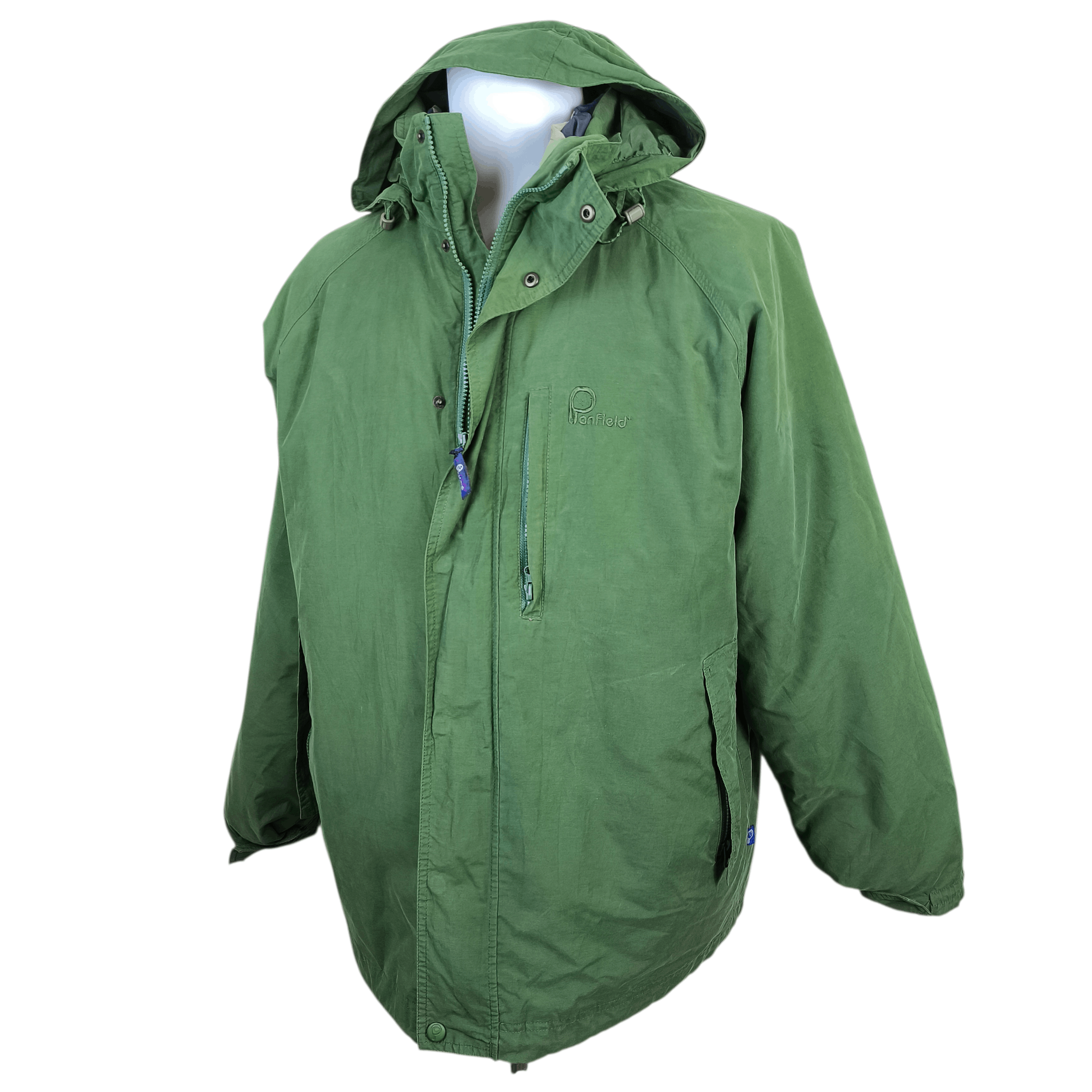 Penfield Penfield Anorak Green Hooded Light Jacket Size US XXL / EU 58 / 5 - 3 Thumbnail