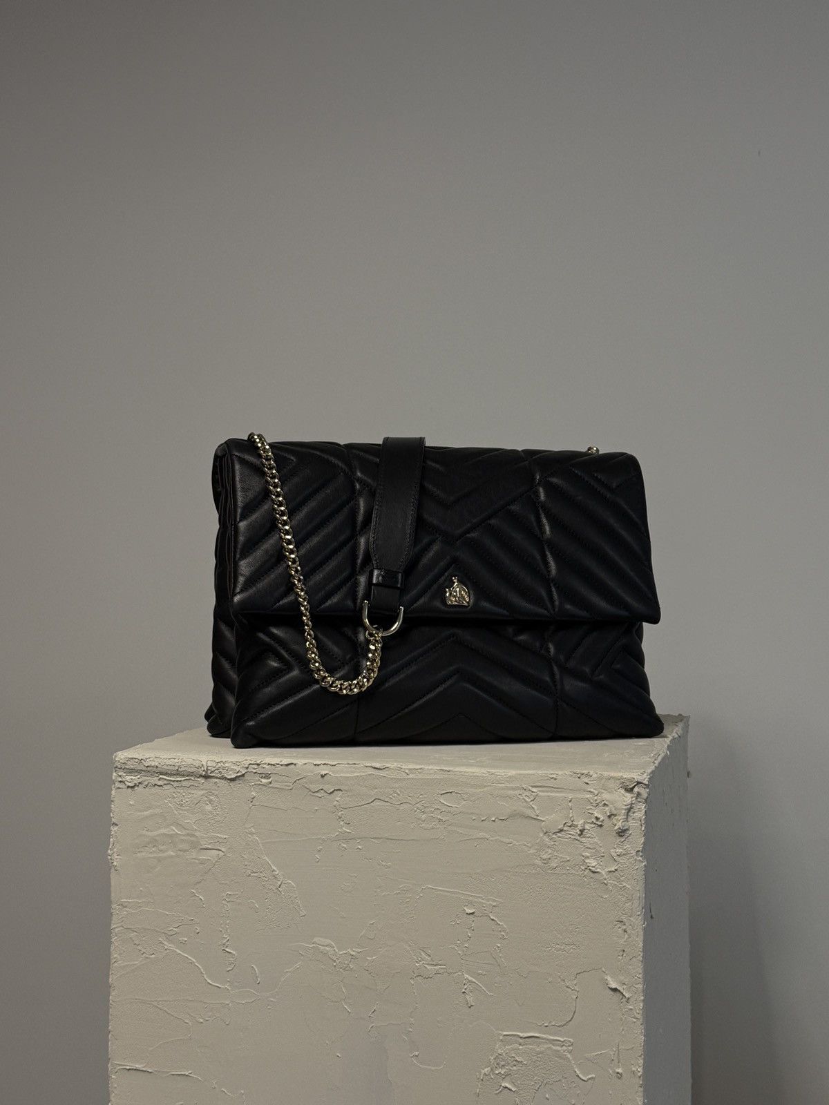 Lanvin Lanvin Black Sugar Quilted shoulder bag Size ONE SIZE - 2 Thumbnail