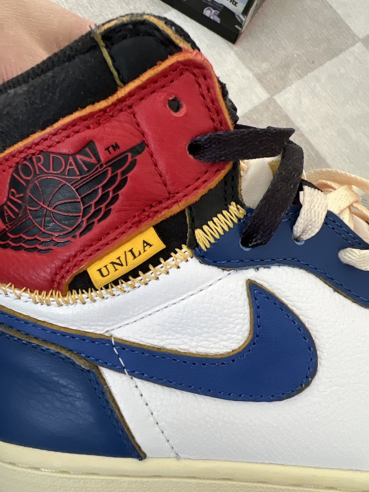 Jordan Brand × Union LA Jordan 1 high x union la storm blue 8.5us Size US 8.5 / EU 41-42 - 7 Thumbnail