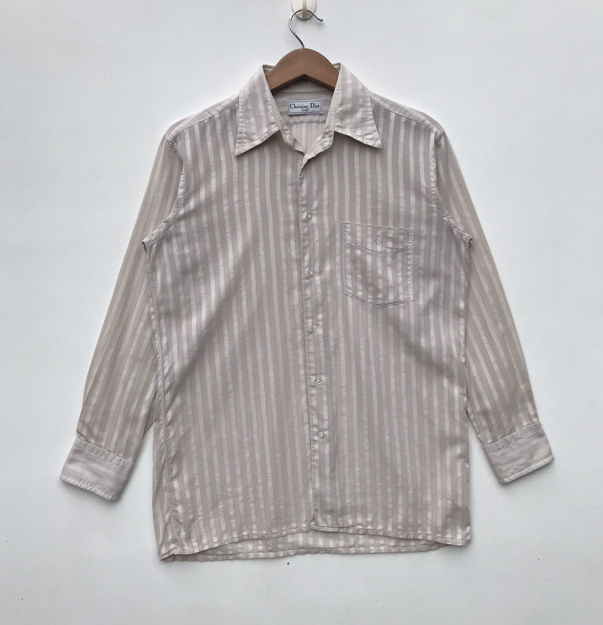 Vintage Christian Dior Shirt Spellout Christian Dior