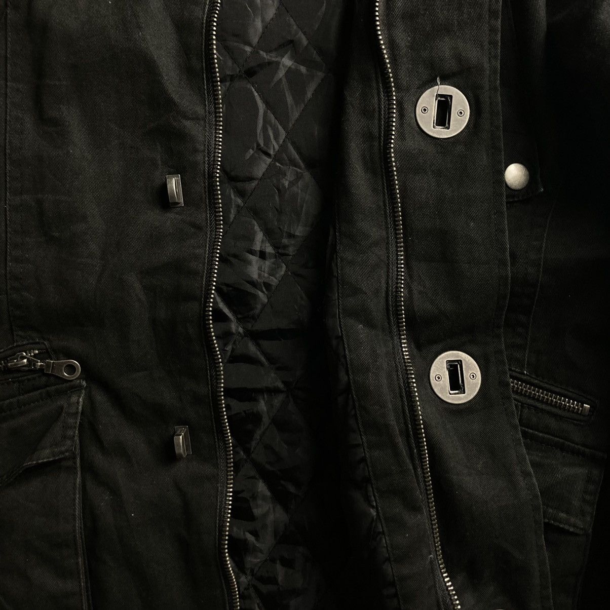 If Six Was Nine 🇯🇵 IN THE ATTIC PUNK GOTHIC DETACHABLE FUR HOODIE JACKET Size US L / EU 52-54 / 3 - 22 Thumbnail