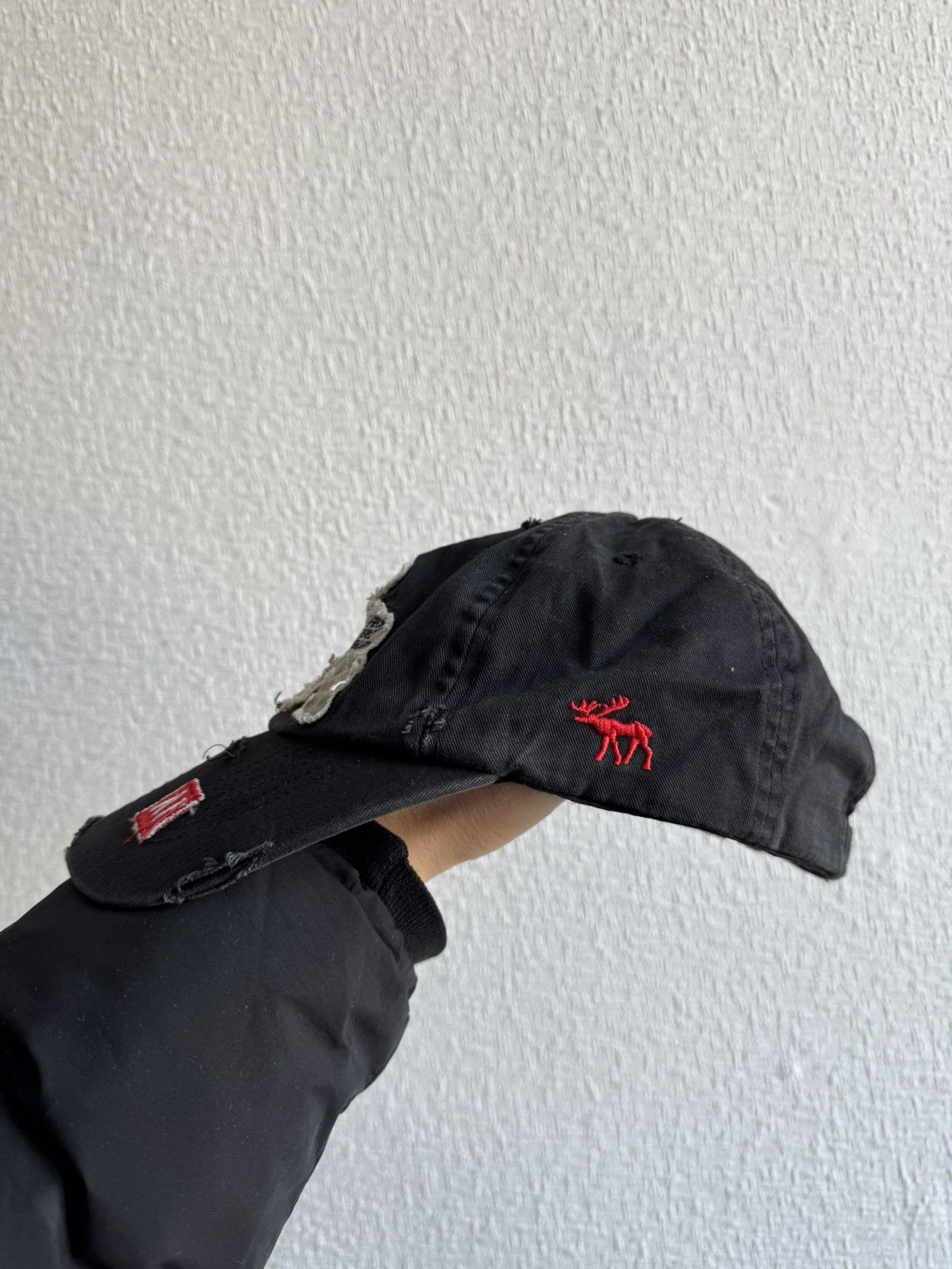 Abercrombie & Fitch × Vintage Avant-garde cap black hat abercrombie & fitch Size ONE SIZE - 2 Thumbnail