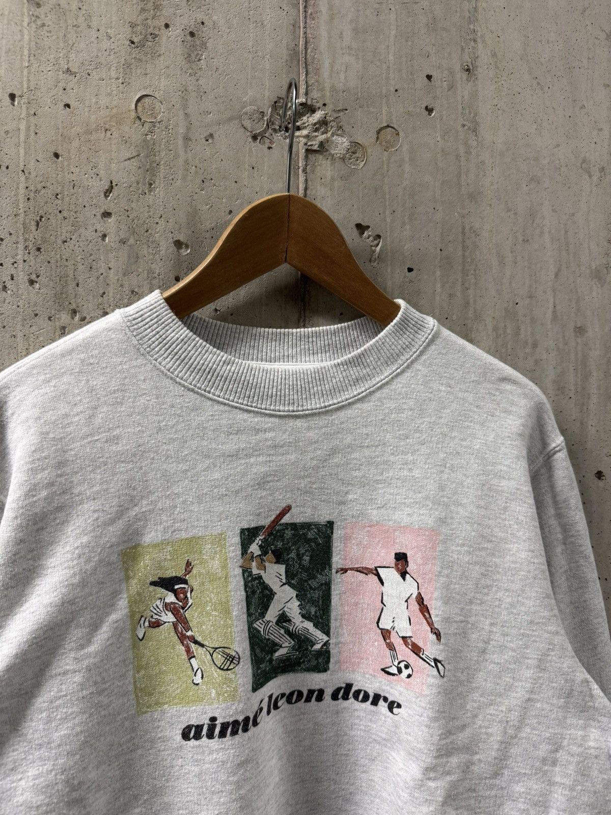 Aime Leon Dore Aime Leon Dore Fall Winter 2021 Sports Crewneck Sweater Size US S / EU 44-46 / 1 - 2 Thumbnail