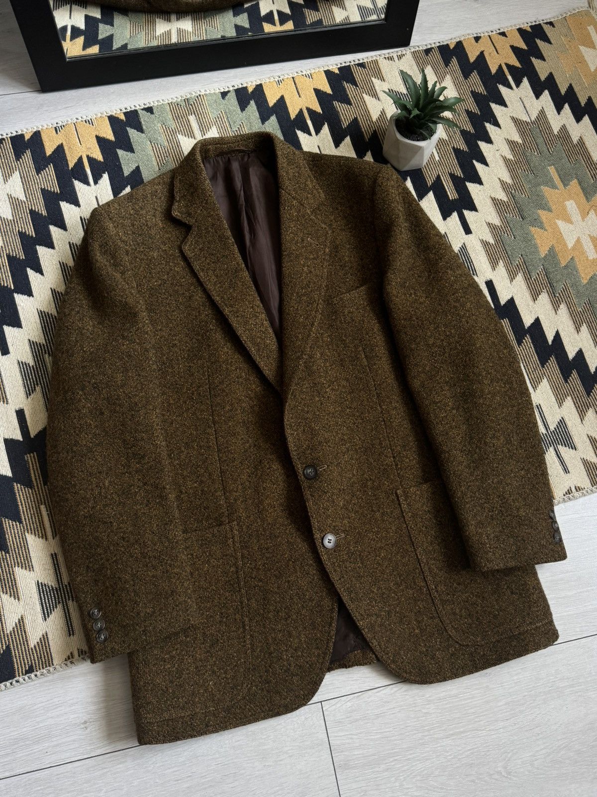 Harris Tweed Vintage Harris Tweed Wool Blazer Size 44R - 2 Thumbnail