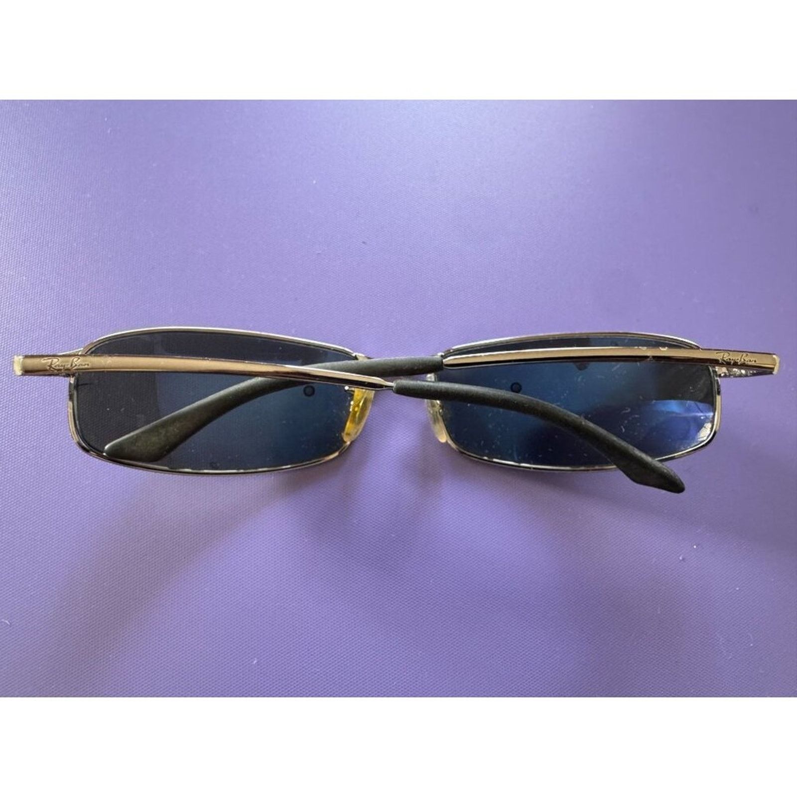 RayBan Italy Ray Ban Polarized Sun Glasses 3218 (Silver) Size ONE SIZE - 3 Thumbnail