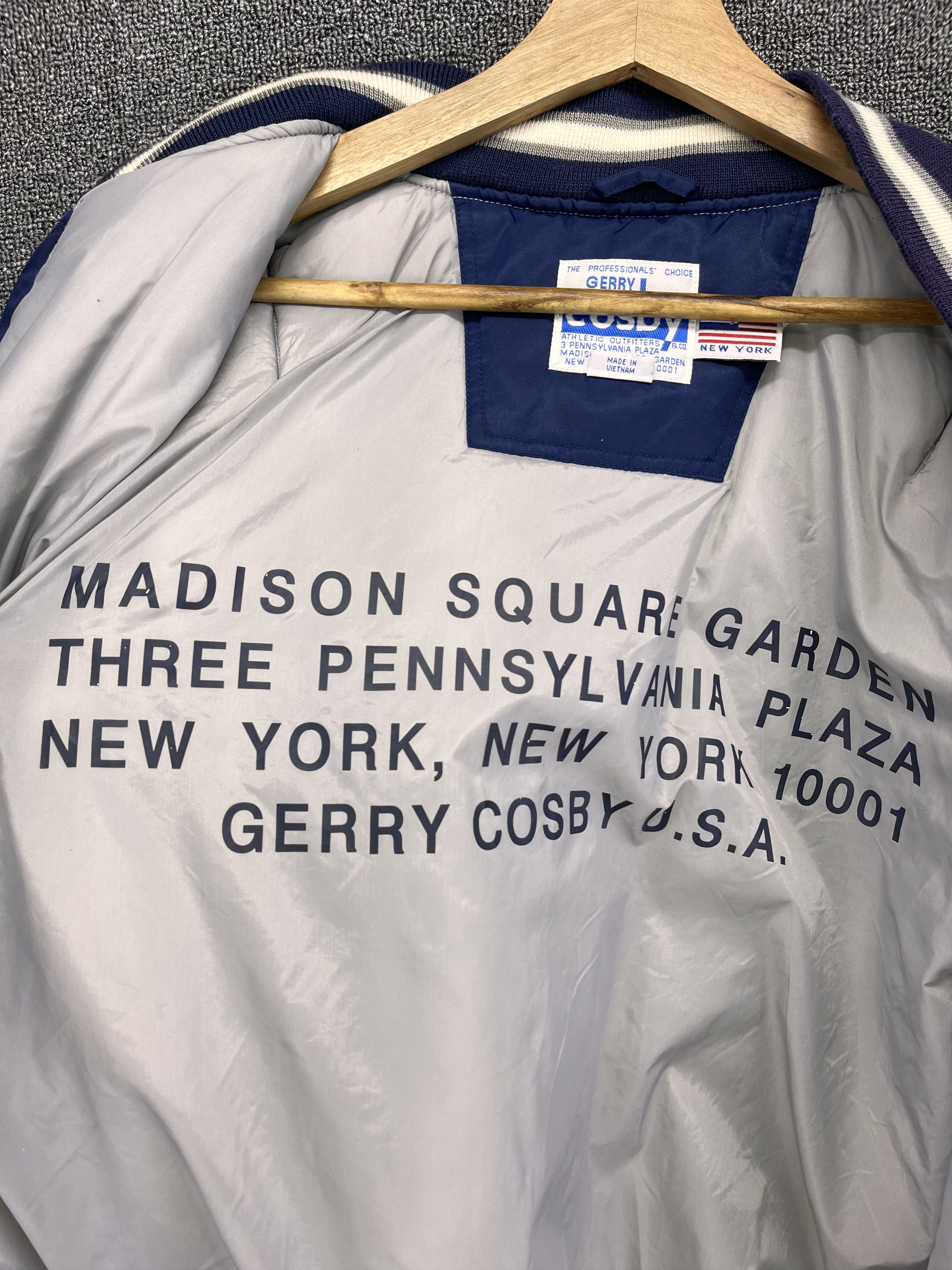 Vintage Vintage Gerry Cosby U.S.A New York Varsity Jacket Size US L / EU 52-54 / 3 - 11 Thumbnail