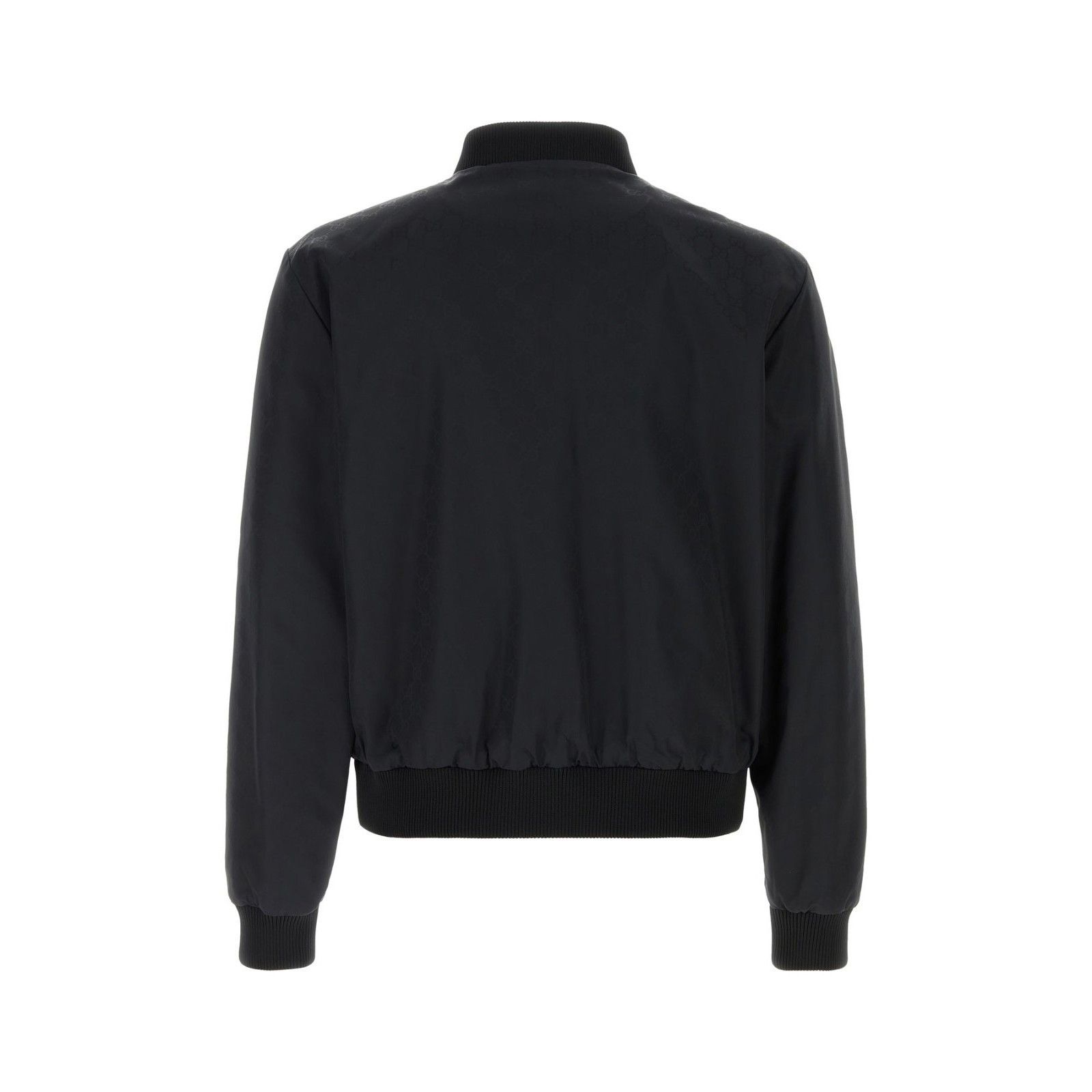 Gucci GUCCI $3400 Black Reversible Light Silk Faille Zip Jacket Ne Size US L / EU 52-54 / 3 - 2 Thumbnail