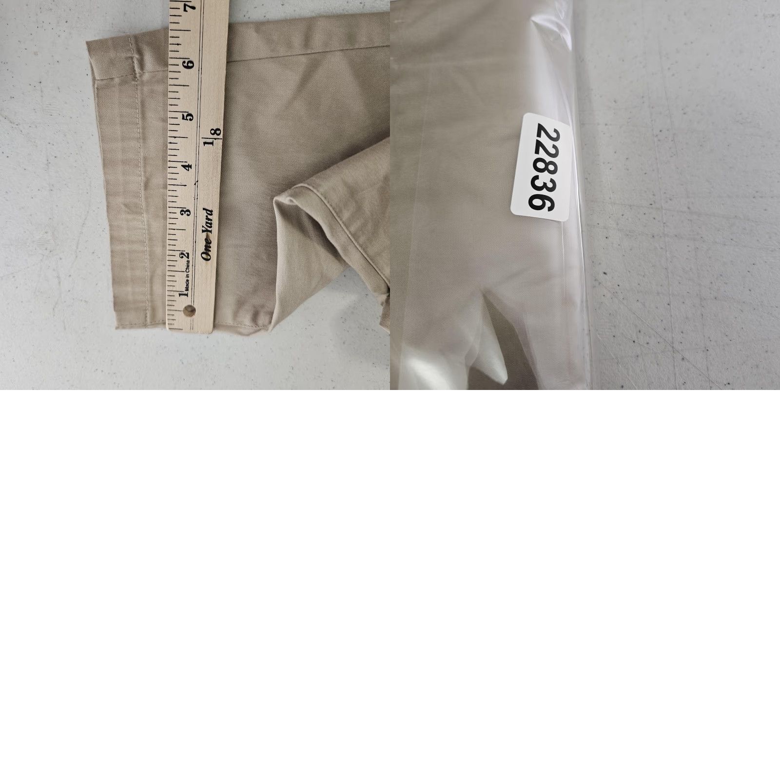 Vintage Birddogs Pants Mens 34x32 Chino Slim Built-in Liner Comfort Casual Khaki Beige 5-Pocket Pockets Zip Fly Logo Mens Size US 34 / EU 50 - 9 Thumbnail