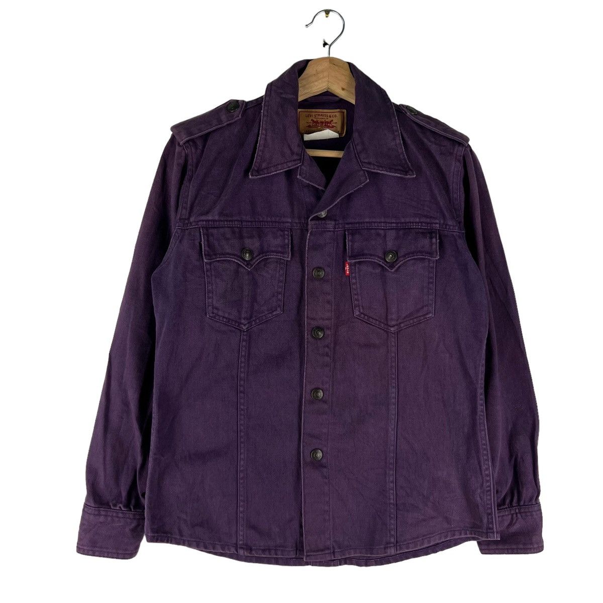 Japanese Brand 🔥VINTAGE BIKER JACKET LEVI’S MULTI POCKET Size US M / EU 48-50 / 2 - 1 Thumbnail